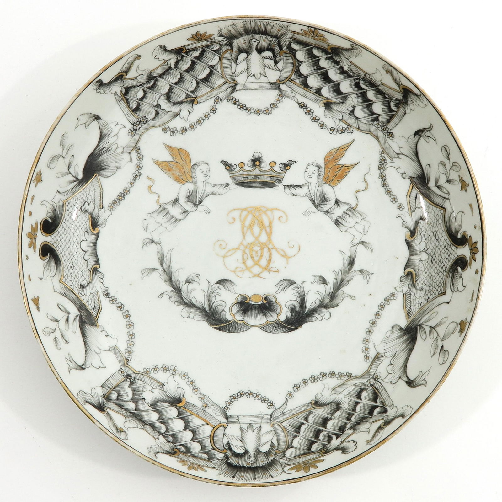An Chine de Commande Armorial Plate (1 of 5)