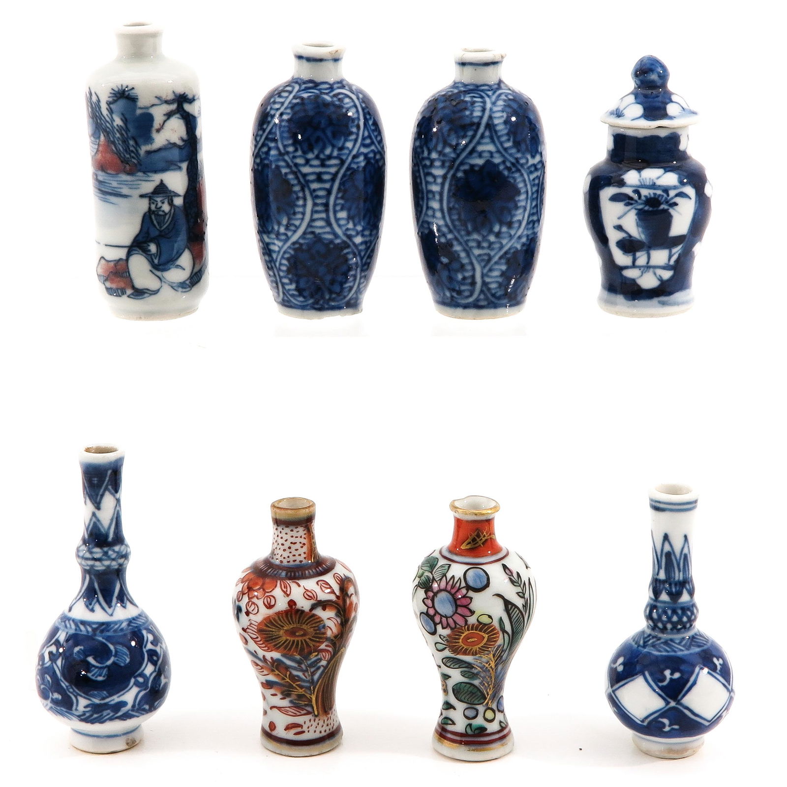 A Collection of 8 Miniatures (1 of 10)