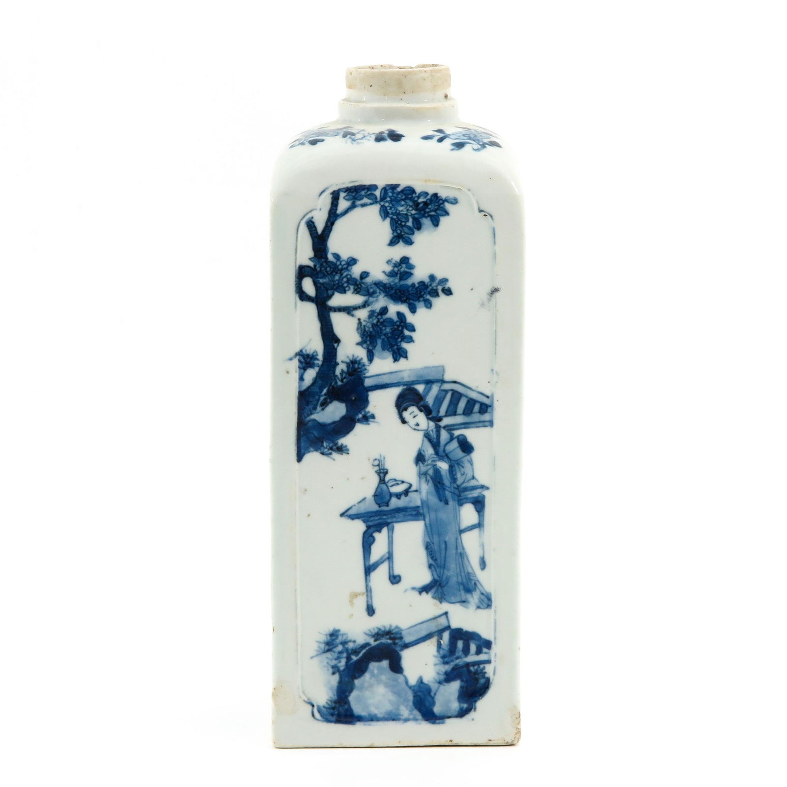 A Blue and White Gin Bottle (1 of 9)
