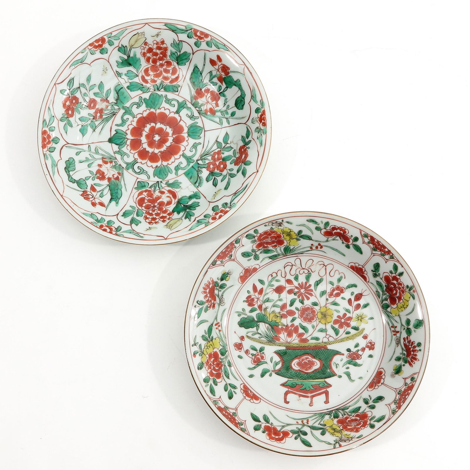 Two Famille Verte Plates (1 of 10)