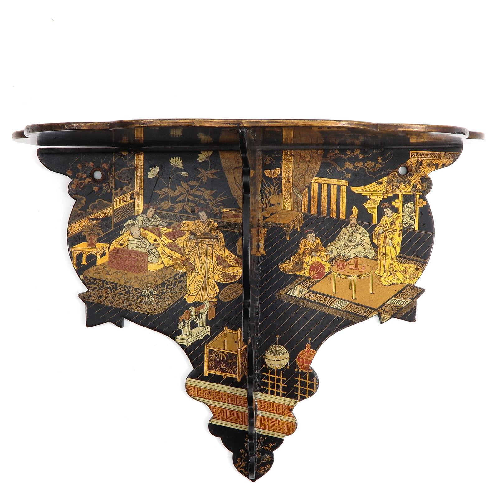 A Black Lacquer Console (1 of 6)