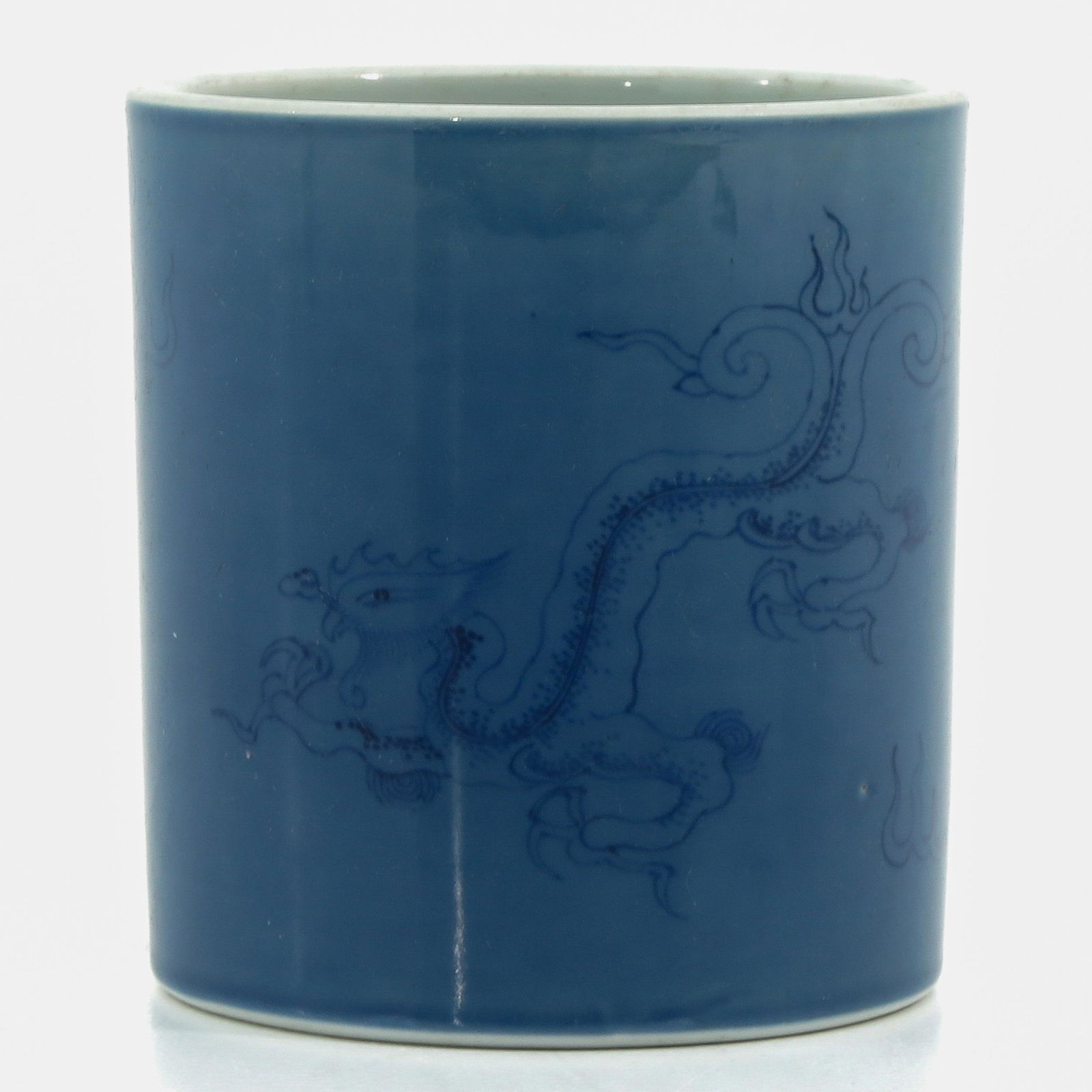 A Powder Blue Brush Pot (1 of 9)