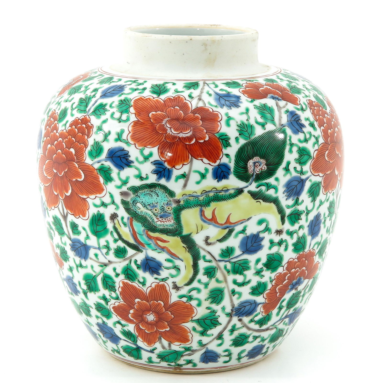 A Famille Verte Ginger Jar (1 of 9)
