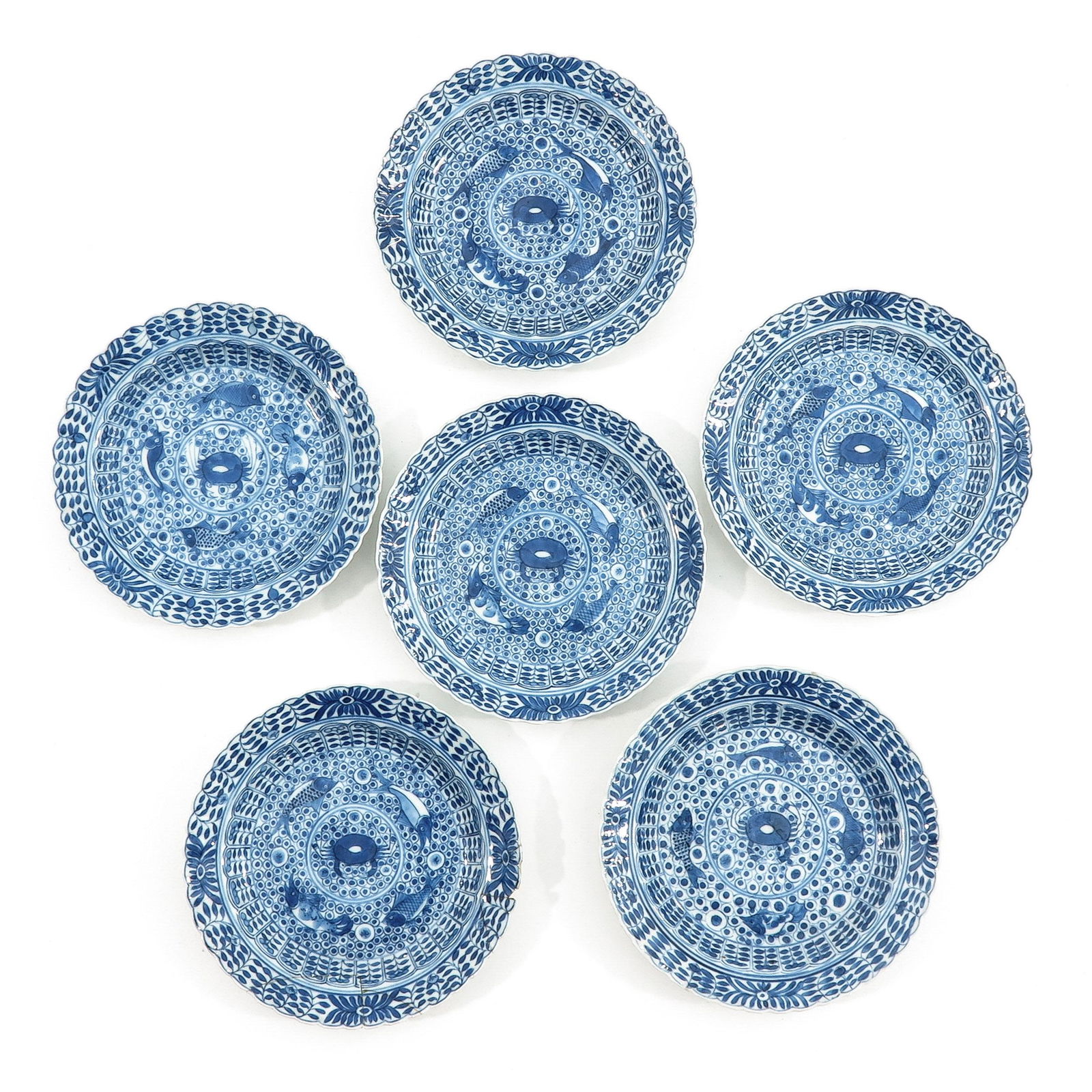 A Series of 6 Small Plates (1 of 10)