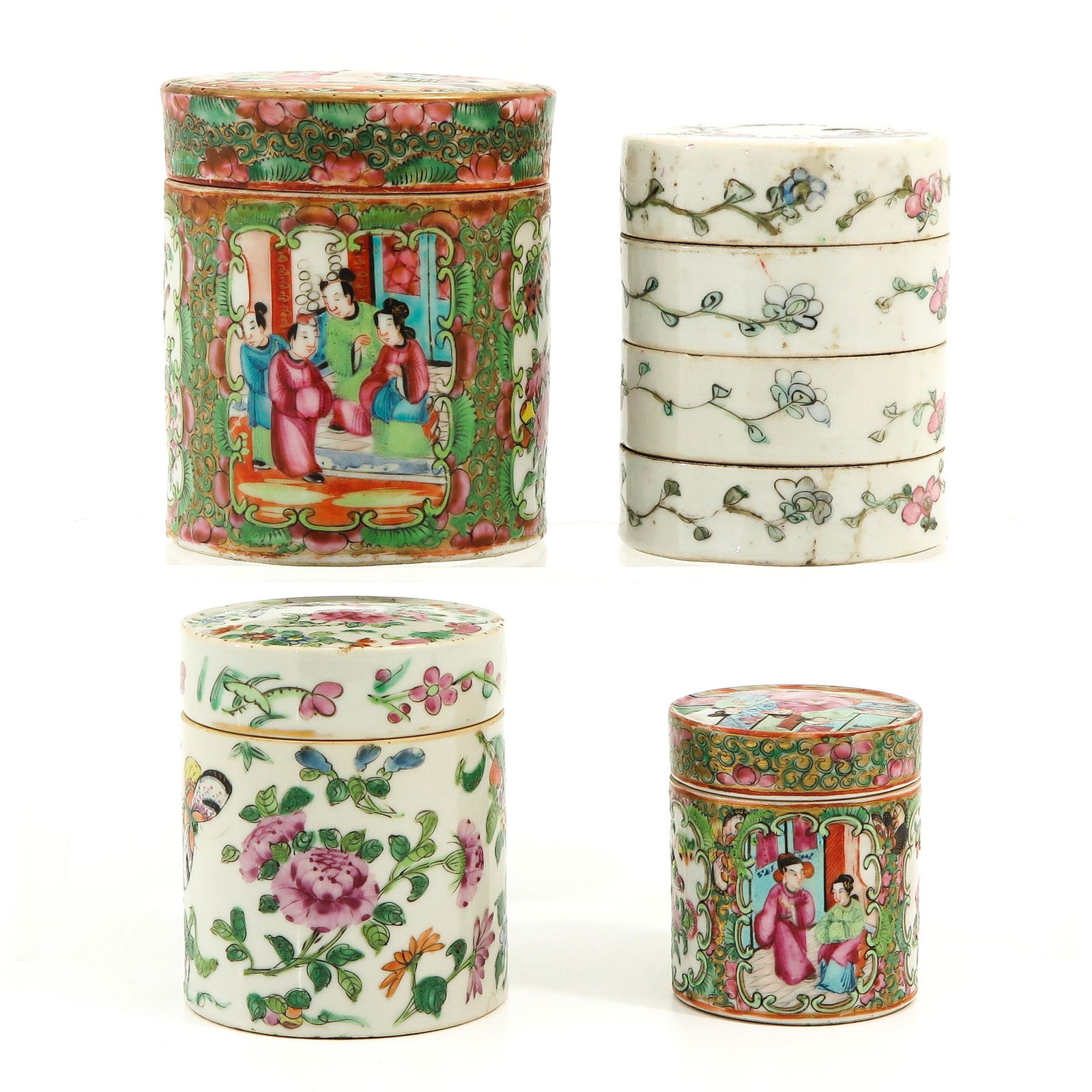 A Collection of 4 Chinese Boxes (1 of 10)