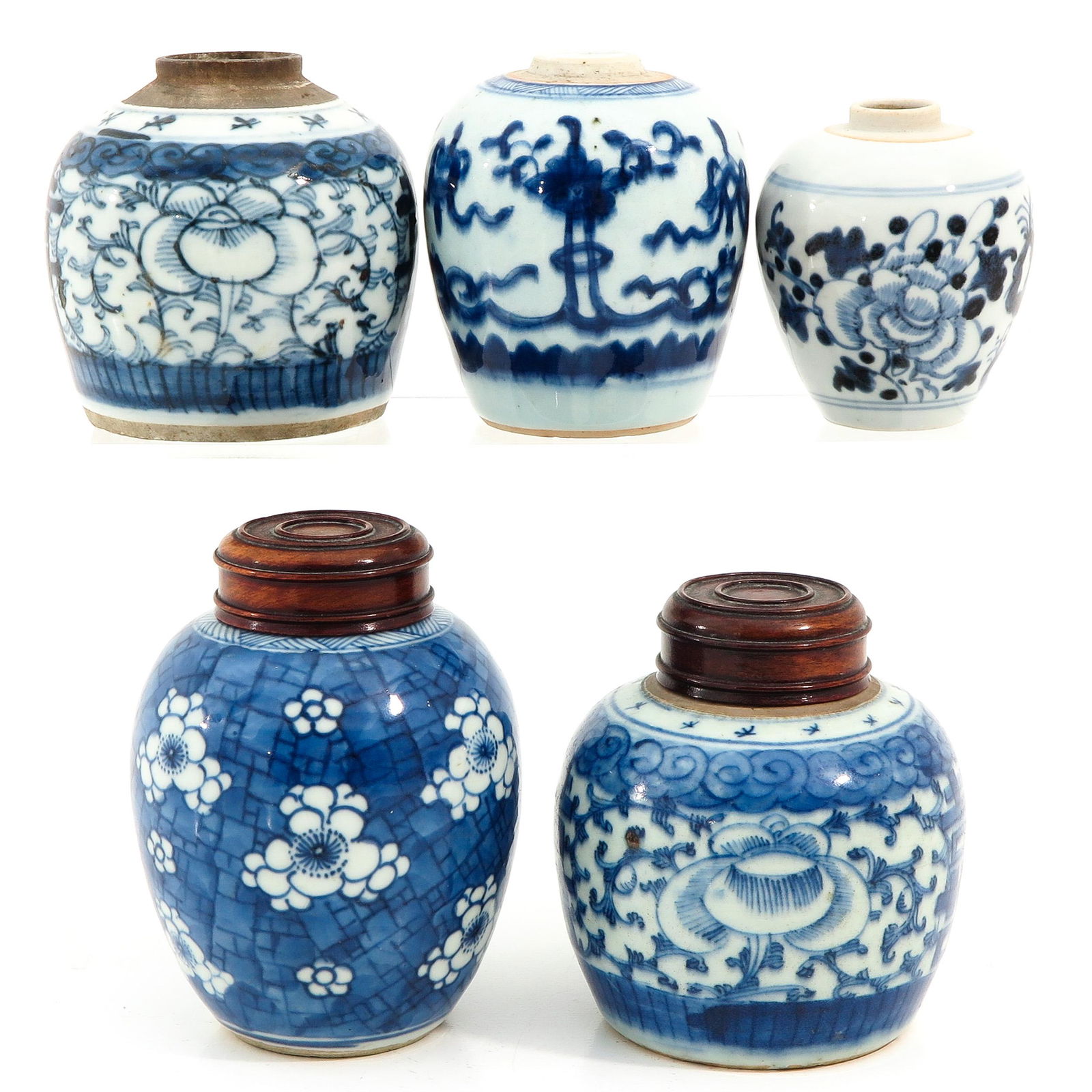 A Collection of 5 Ginger Jars (1 of 10)