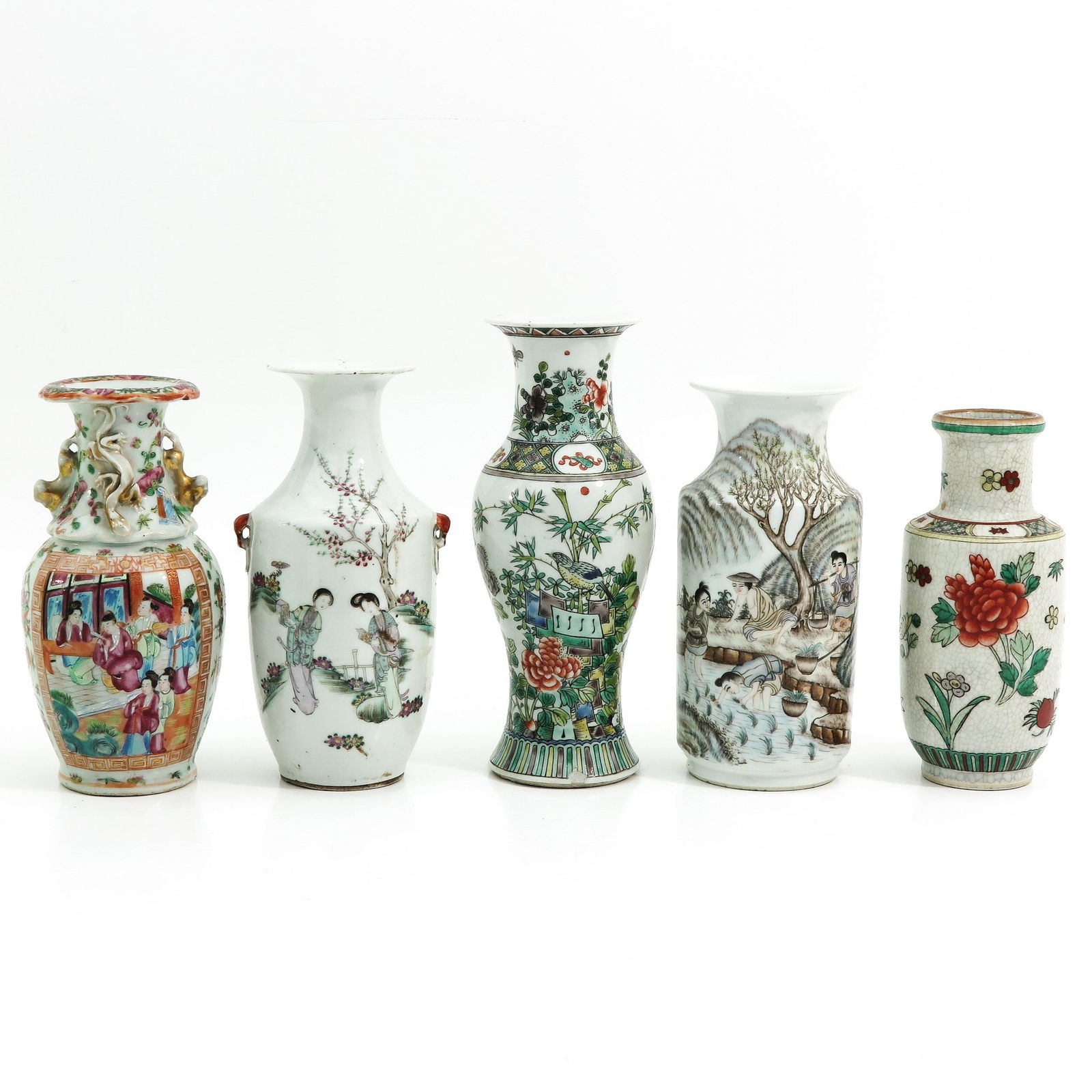 A Collection of 5 Vases (1 of 9)