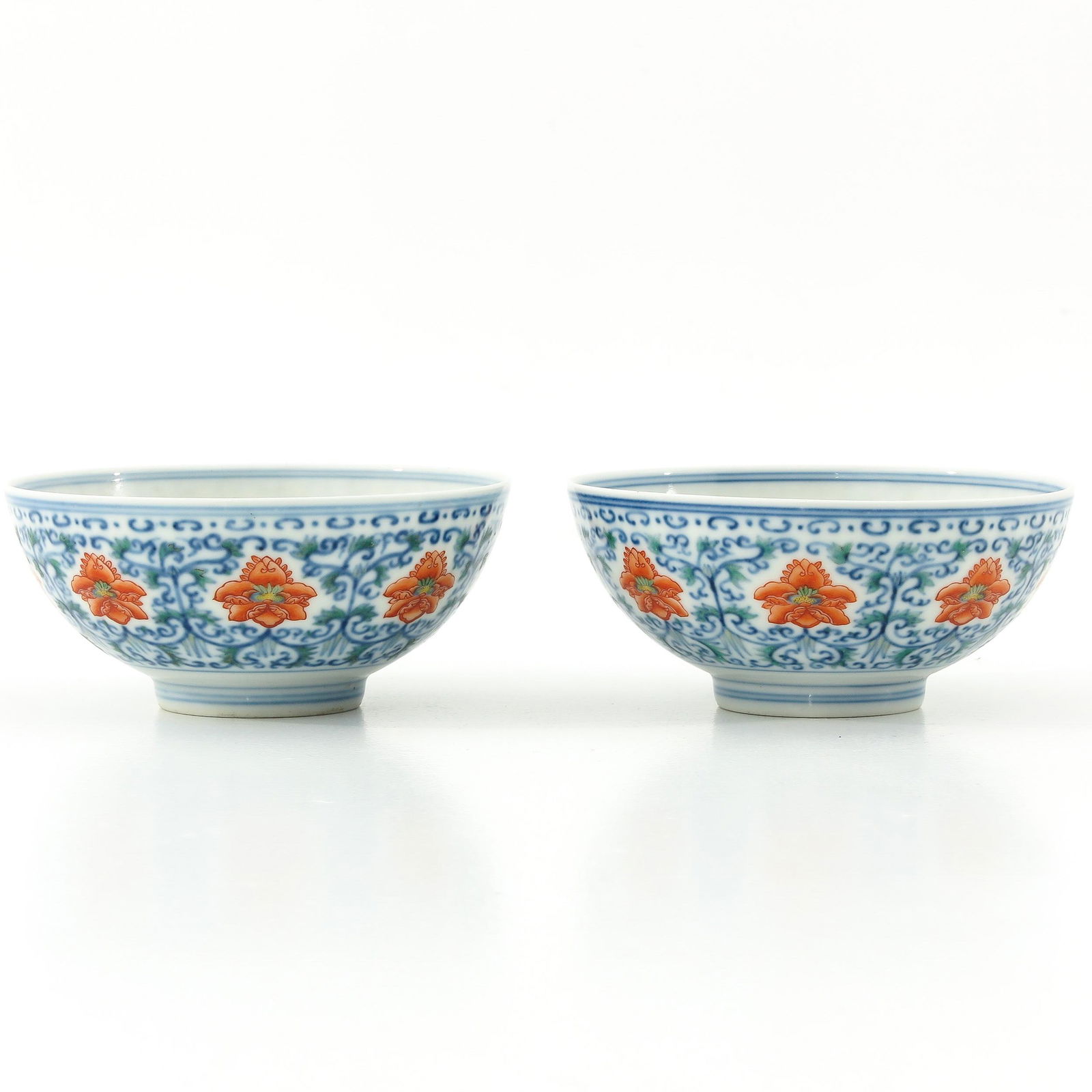 A Pair of Doucai Decor Bowls (1 of 10)