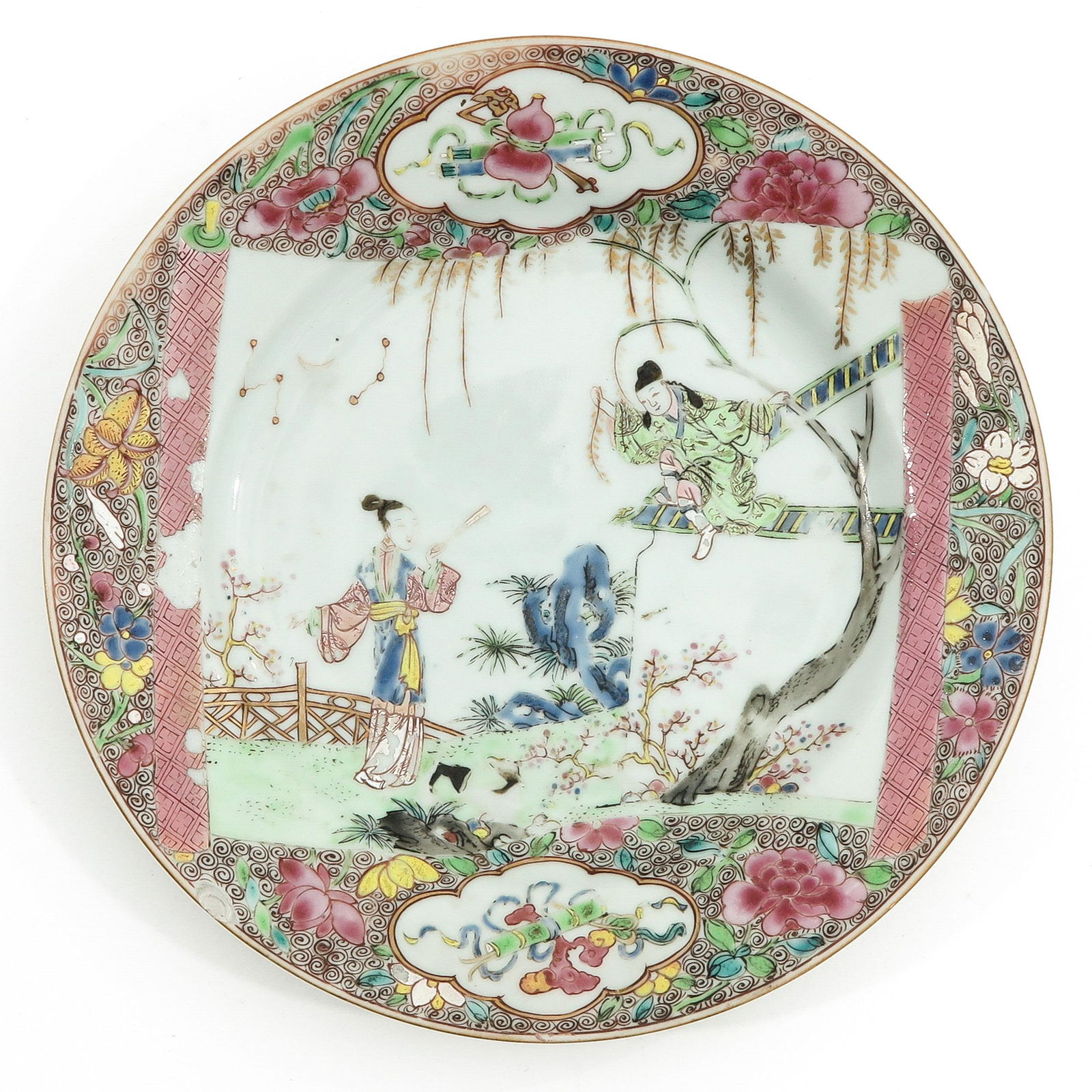 A Famille Rose Plate (1 of 5)