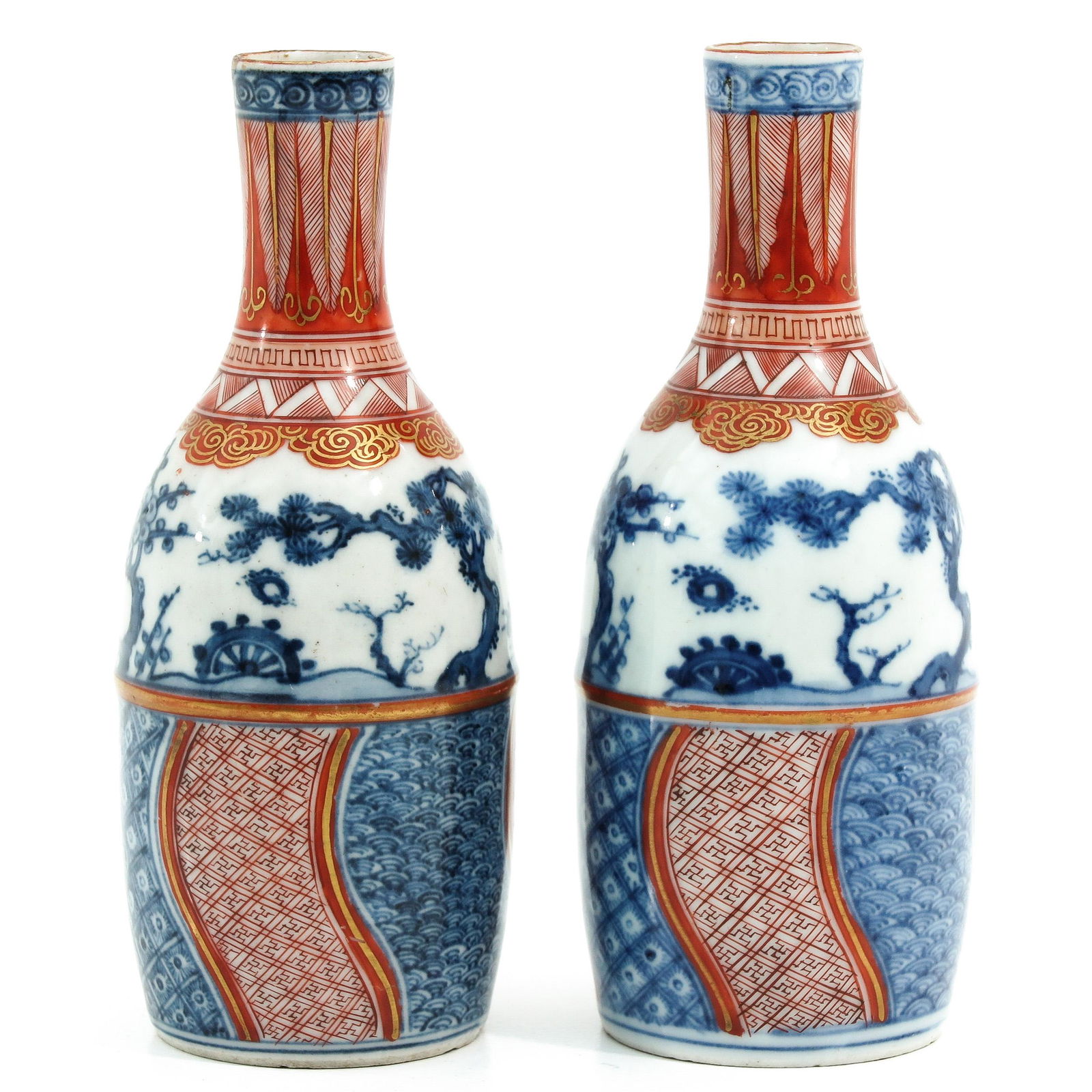 A Pair of Imari Bottles (1 of 10)