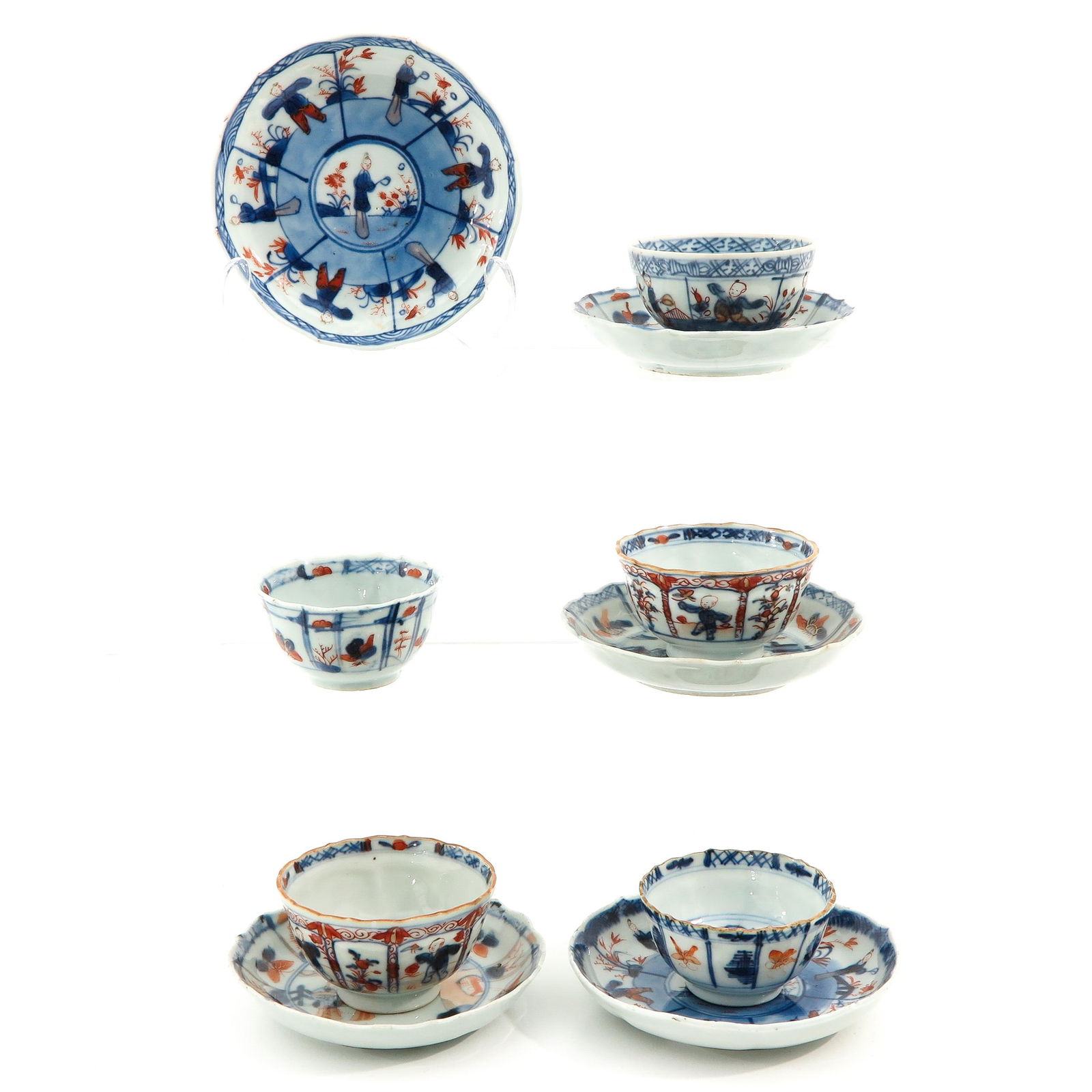 A Lot of 5 Cups and Saucers (1 of 10)