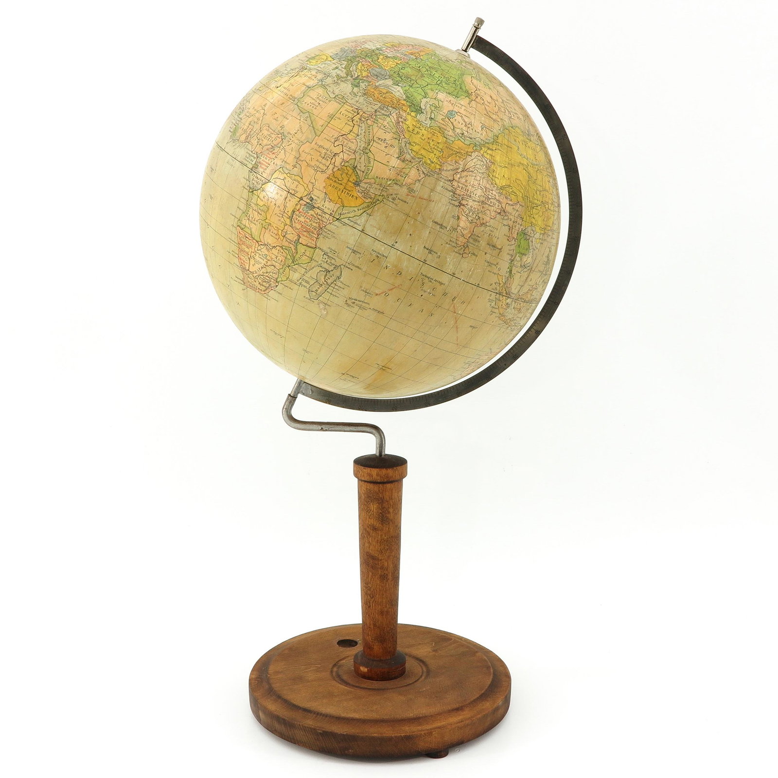 A Freytag & Berndt: Wiener Schulglobus, 1930, 33 cm. in diameter.