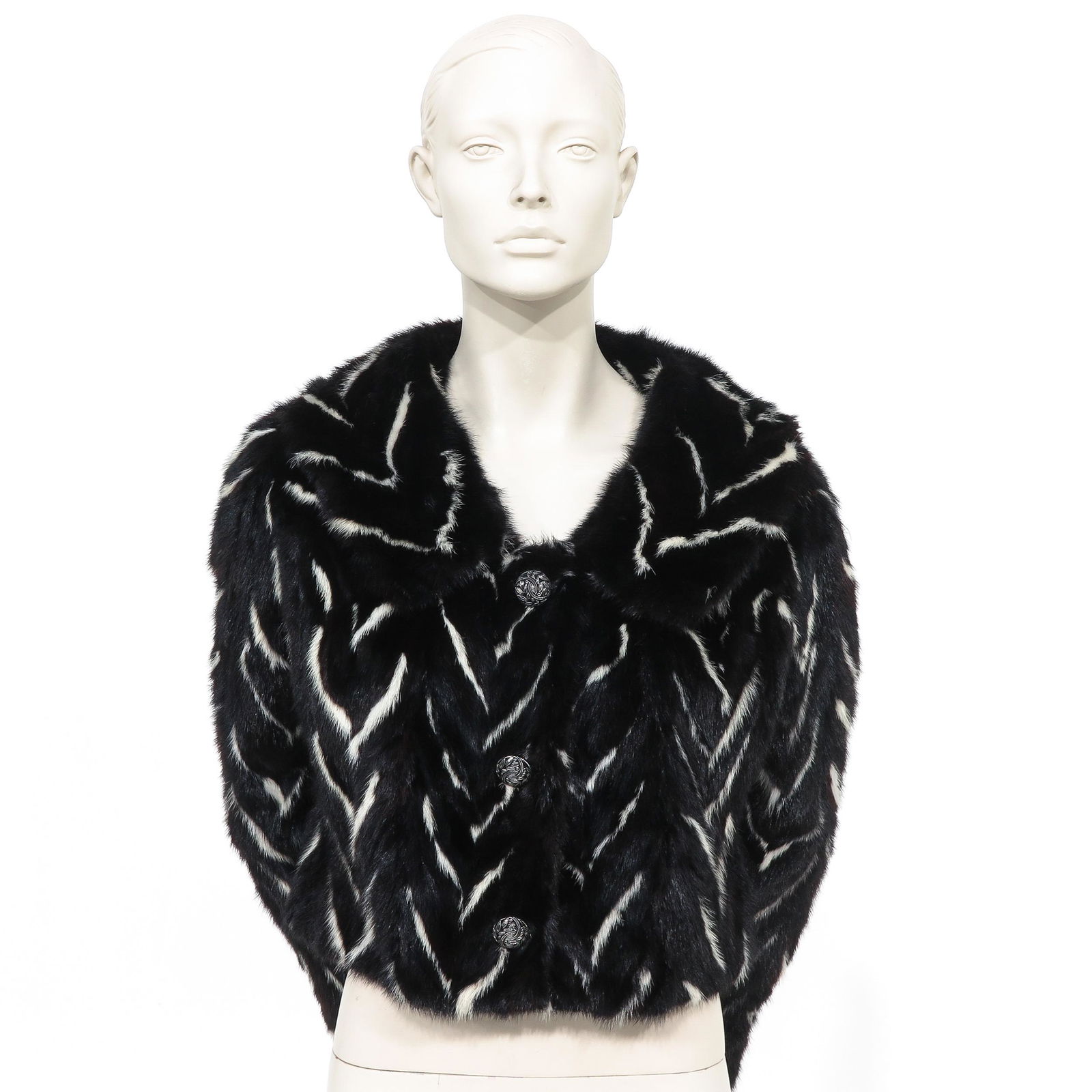 A Mink Bolero Coat: Bolero Coat.