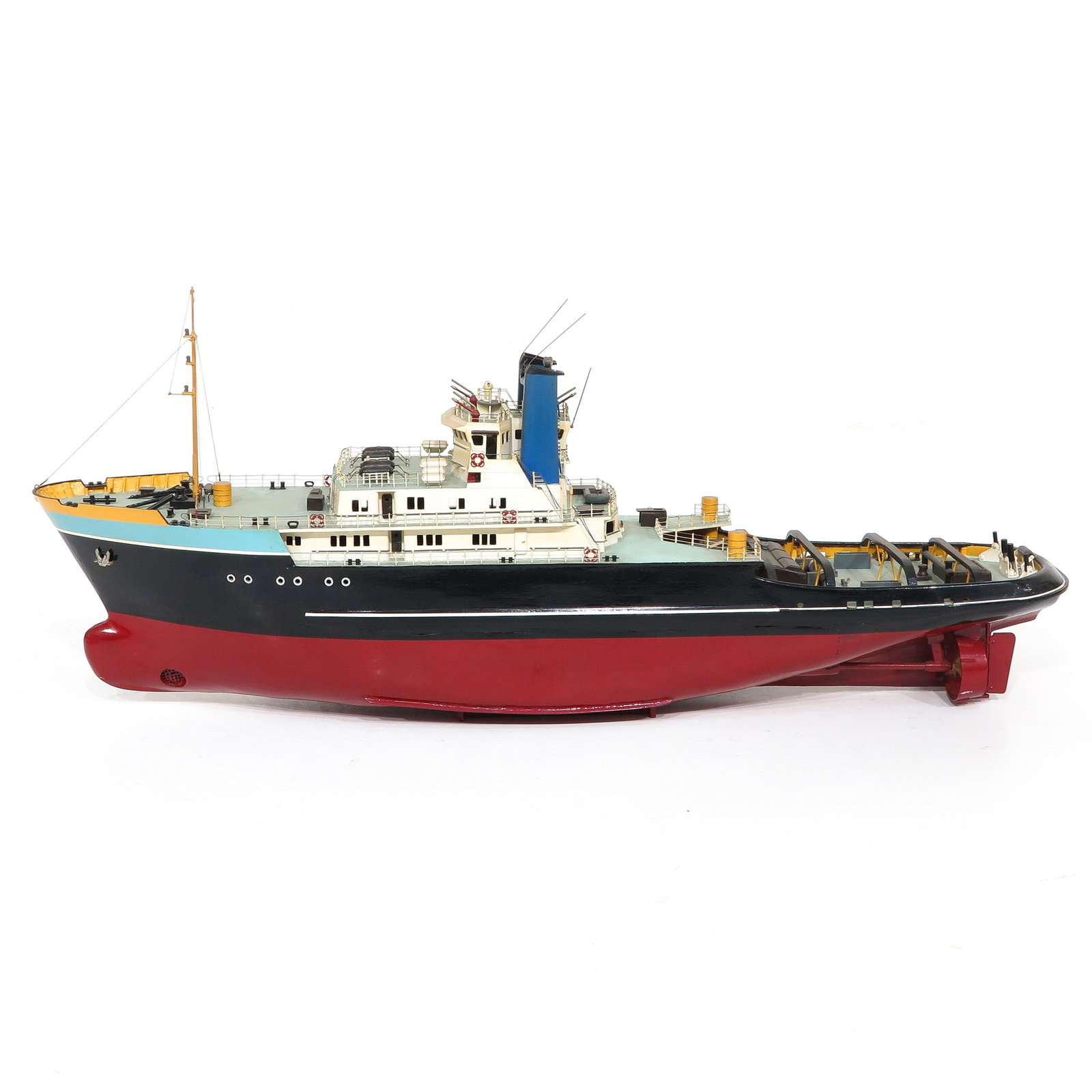 A Model Ship: Smit, 96 cm. long.