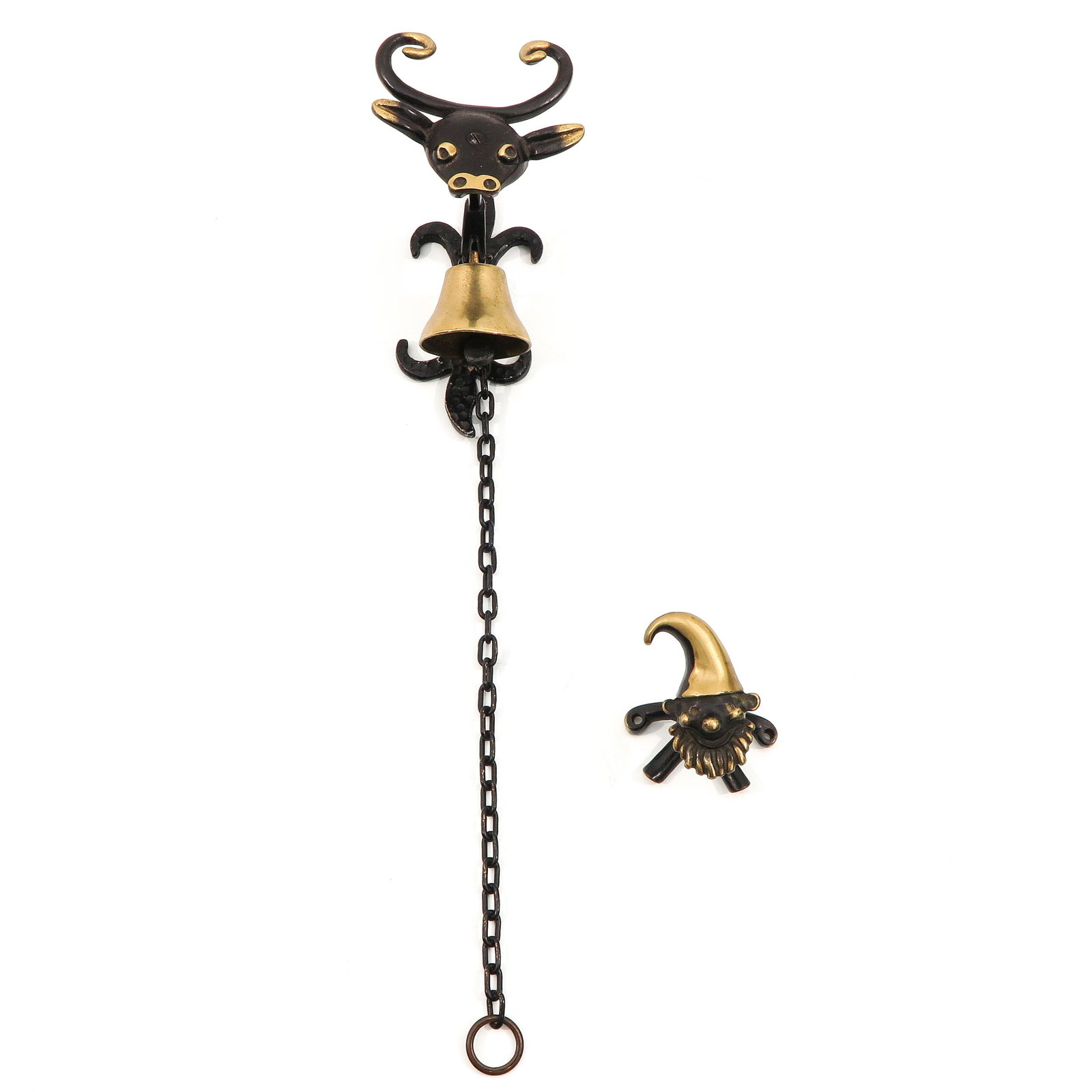 A Lot of 2 Bronze: Hagenauer, Viennese, longest is 23 cm.