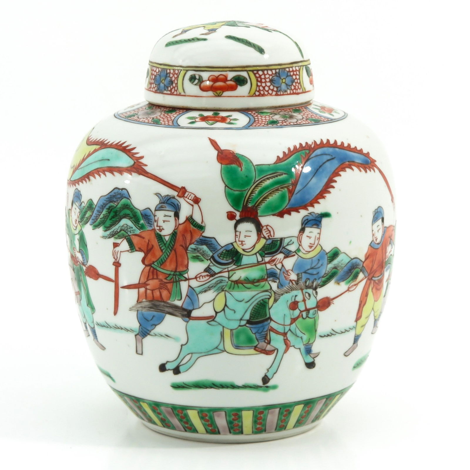 A Famille Verte Ginger Jar (1 of 9)