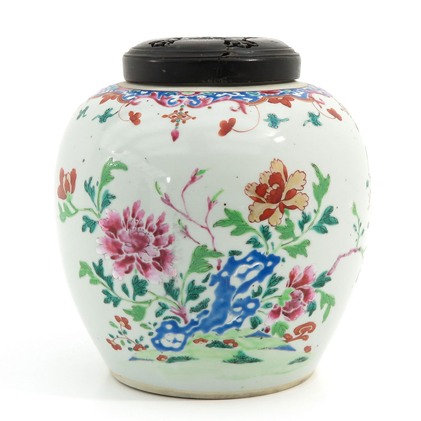 A Famille Rose Ginger Jar (1 of 9)