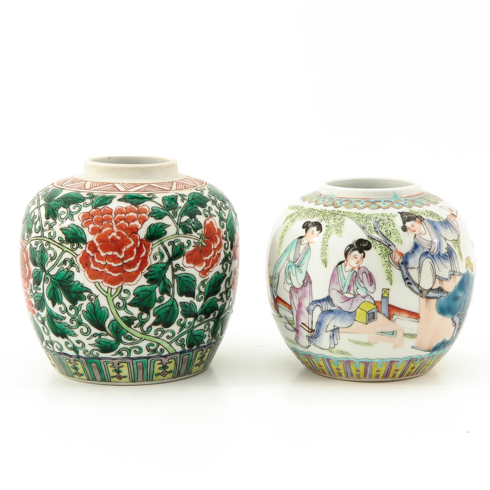 A Lot of 2 Ginger Jars (1 of 9)