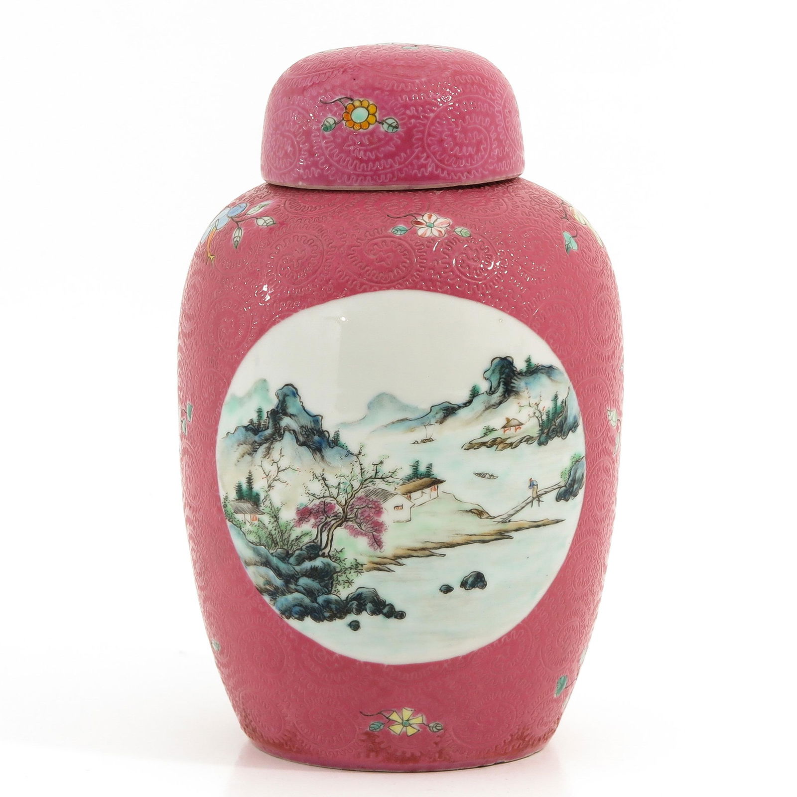 A Famille Rose Ginger Jar (1 of 10)