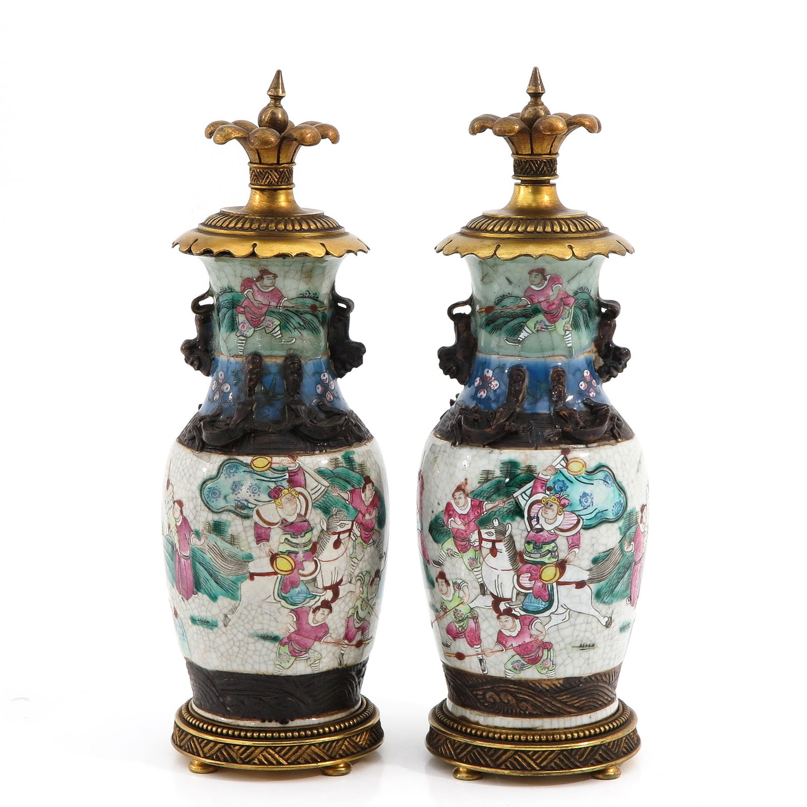 A Pair of Nanking Vases (1 of 9)