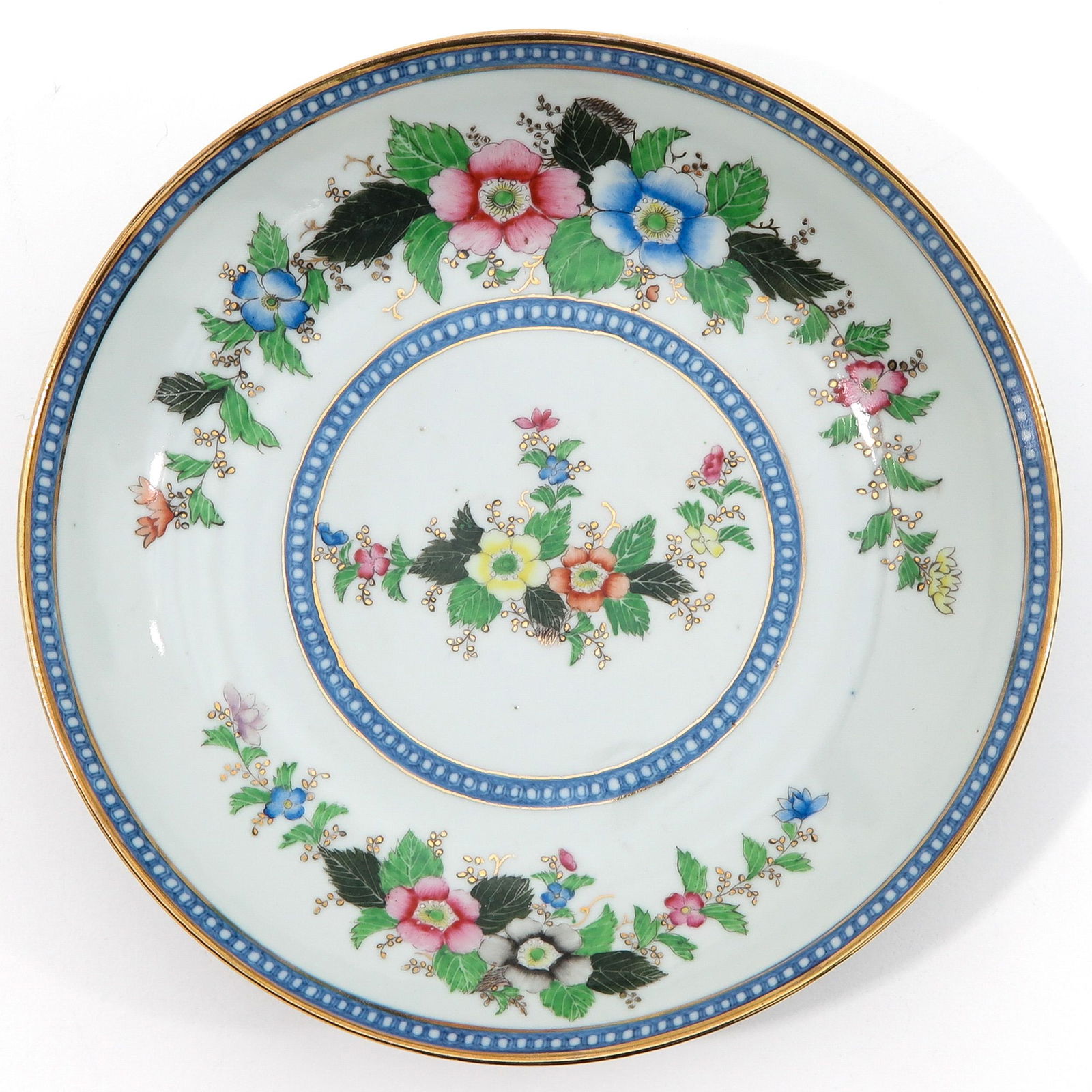A Polychrome Decor Plate (1 of 6)