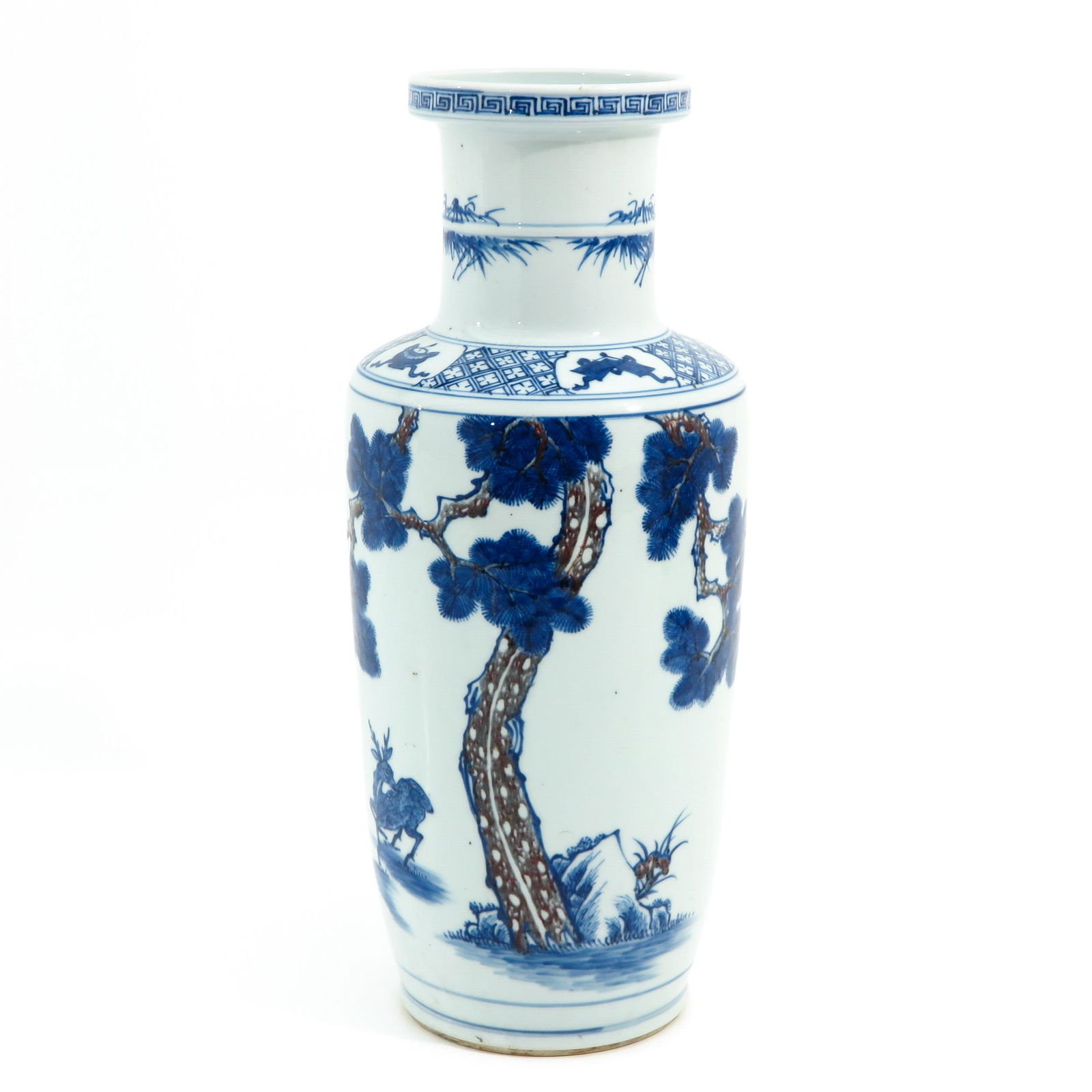 A Blue and Iron Red Vase (1 of 9)