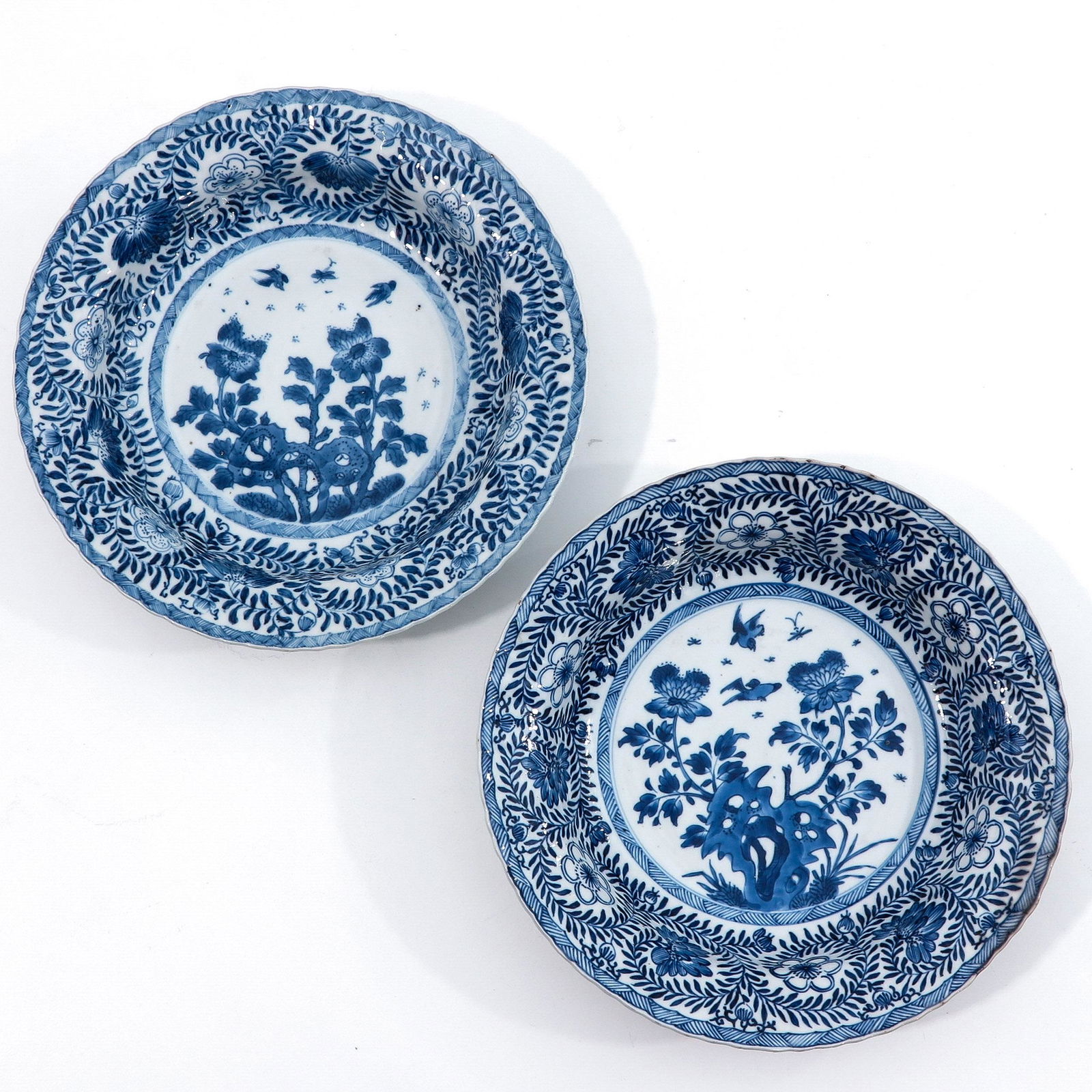 A Pair of Blue and White Plates (1 of 10)