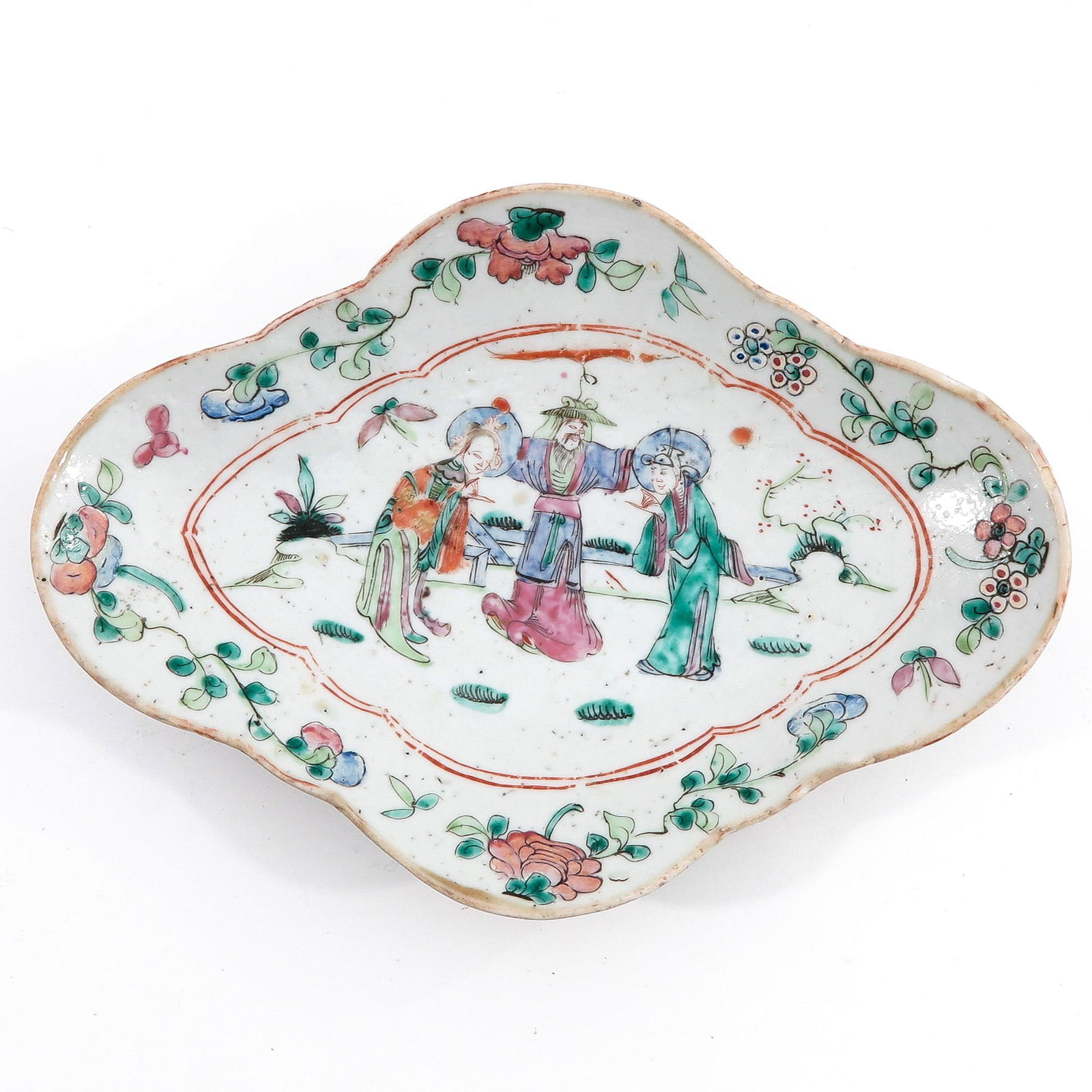A Famille Rose Altar Dish (1 of 7)