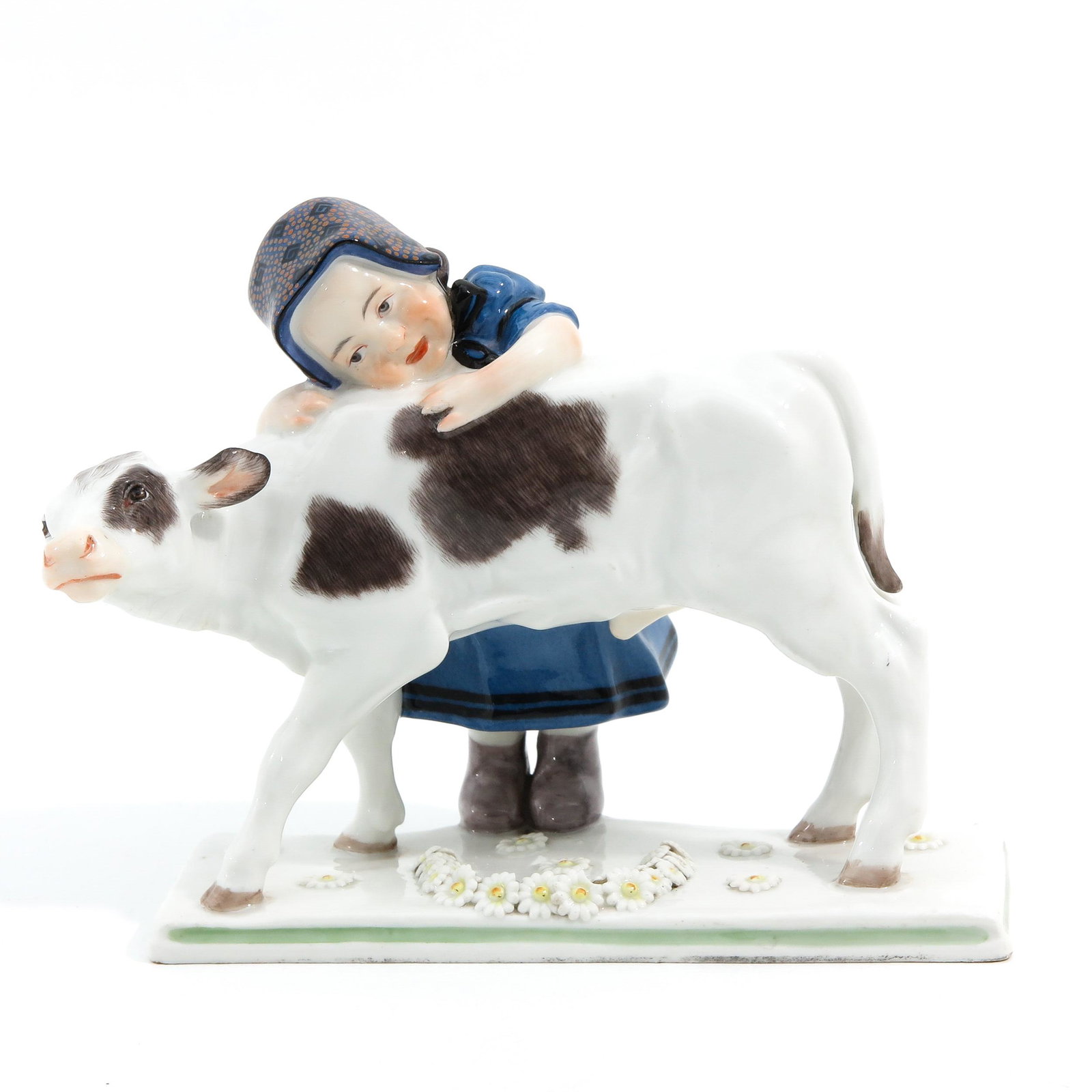 A Meissen Sculpture Designed by Max Bochmann: Design Max Bochmann (1874 - 1942), model Y191, height 12 cm, purchased in the period 1961 - 1967, at John Monntag Porzellan in Hamburg, Germany