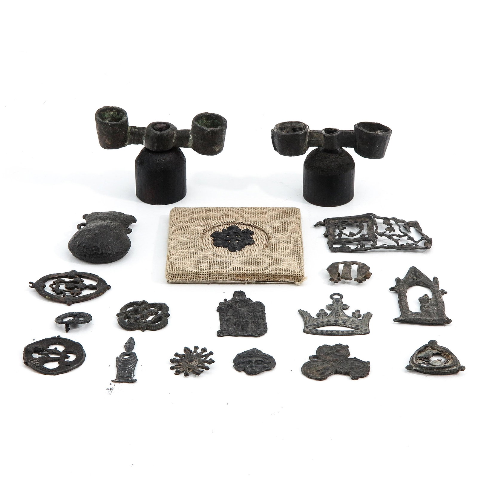 A Collection Diverse Items: Including shipwreck finds.