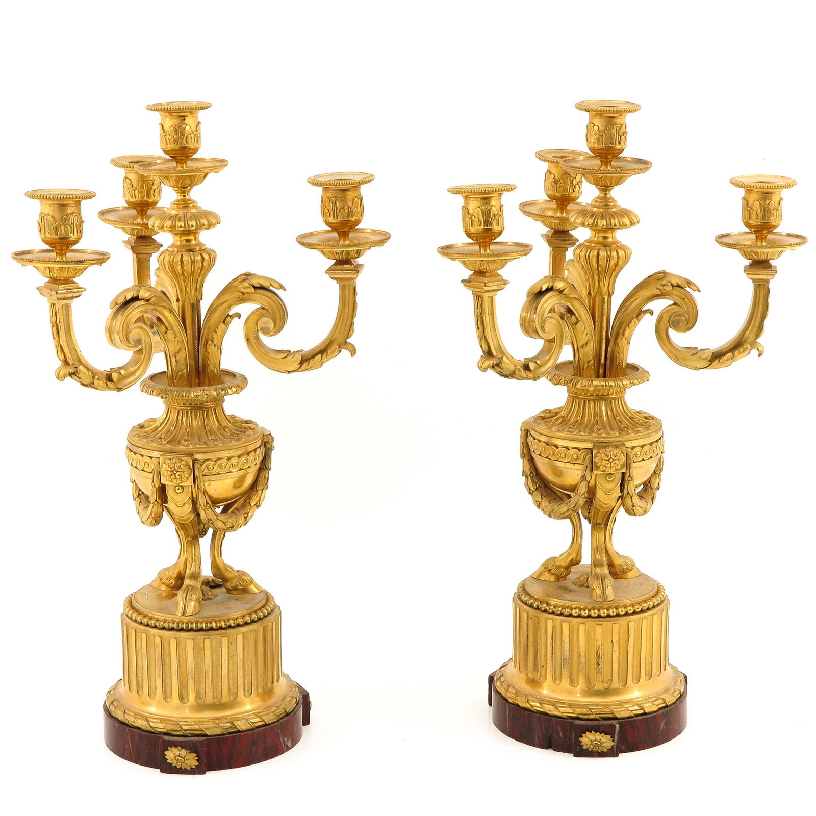 A Pair of 19th Century Candlesticks (1 of 9)