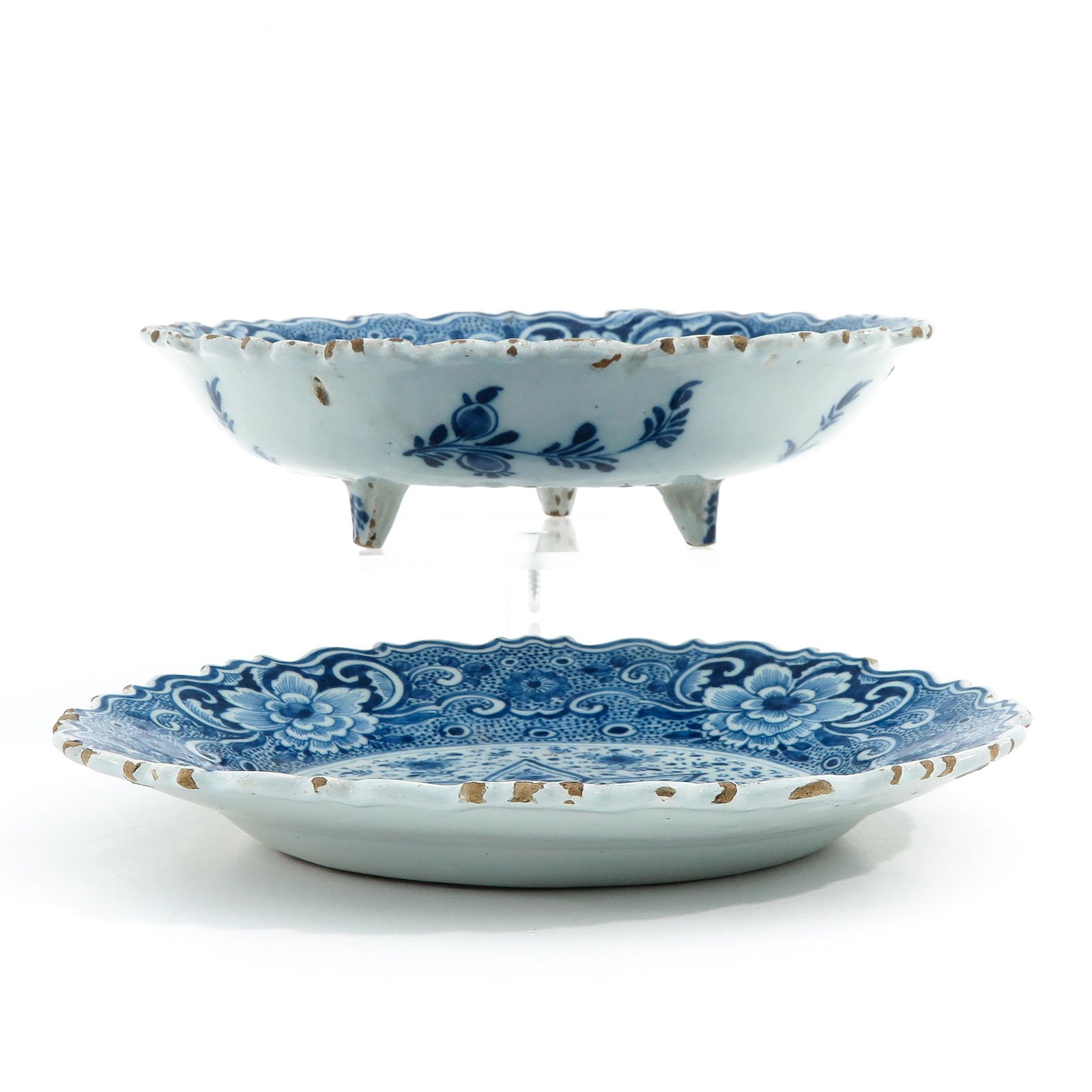 A Delft Dish and Under Plate (1 of 10)