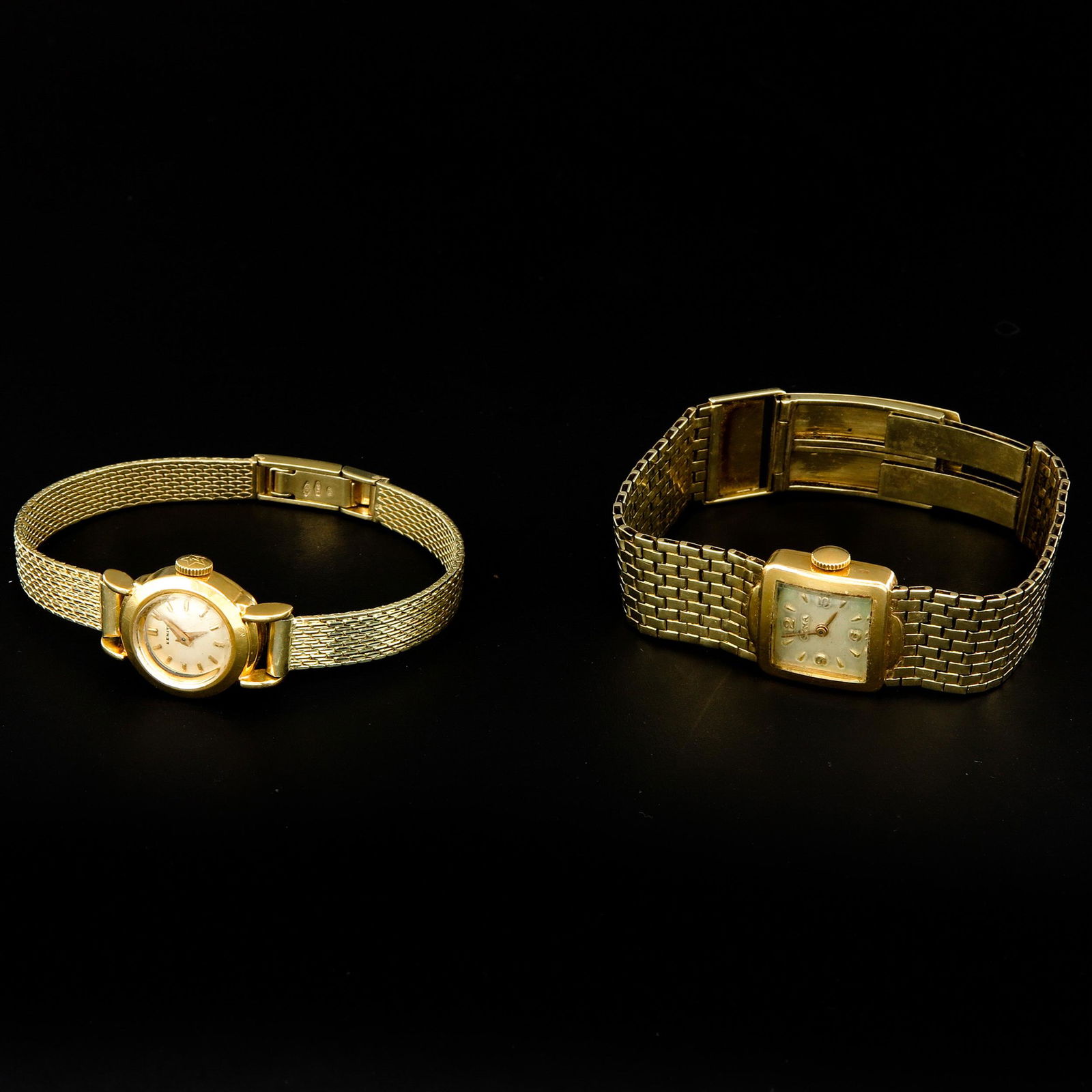 A Lot of 2 Ladies 14KG Watches (1 of 3)