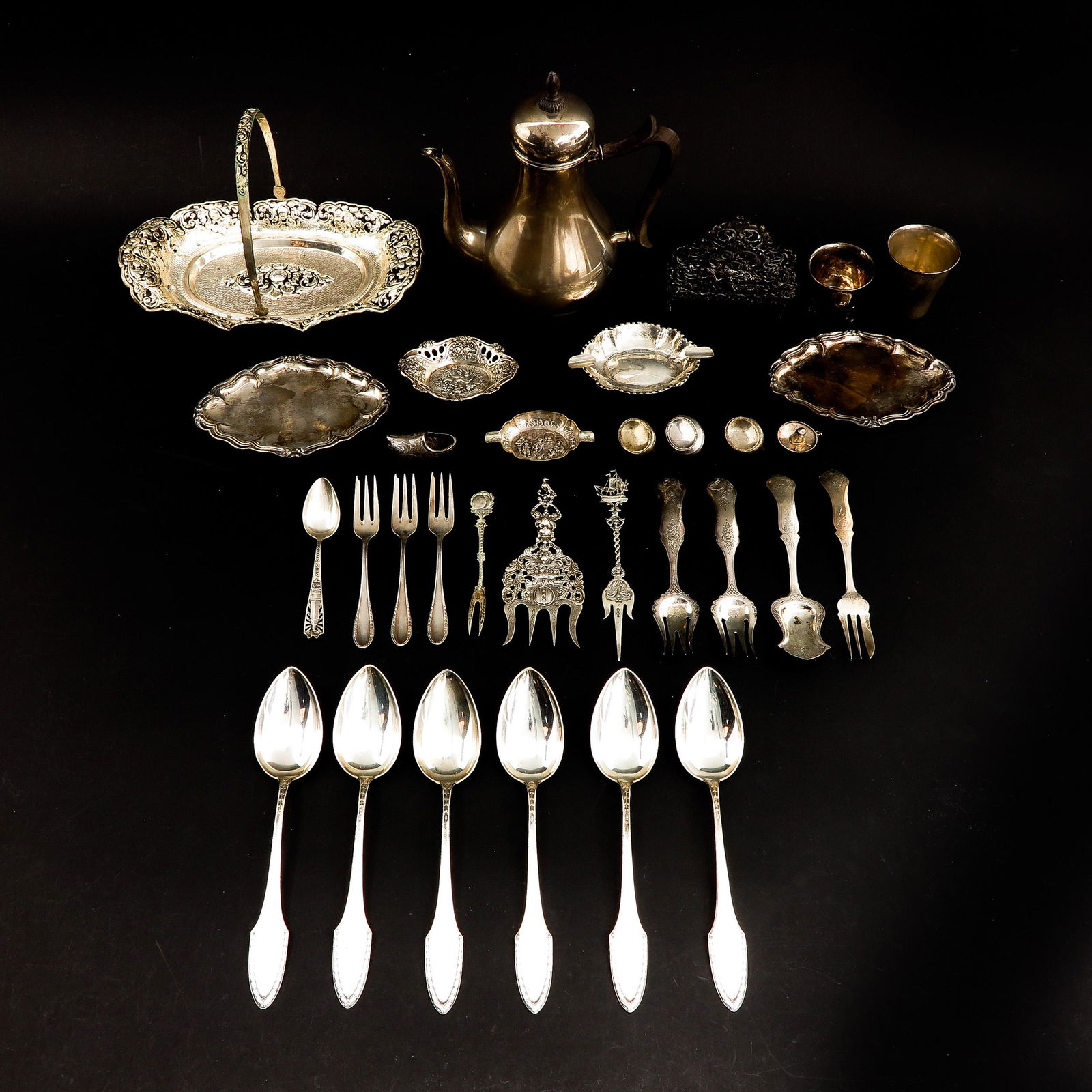 A Collection of Diverse Silver Items (1 of 7)