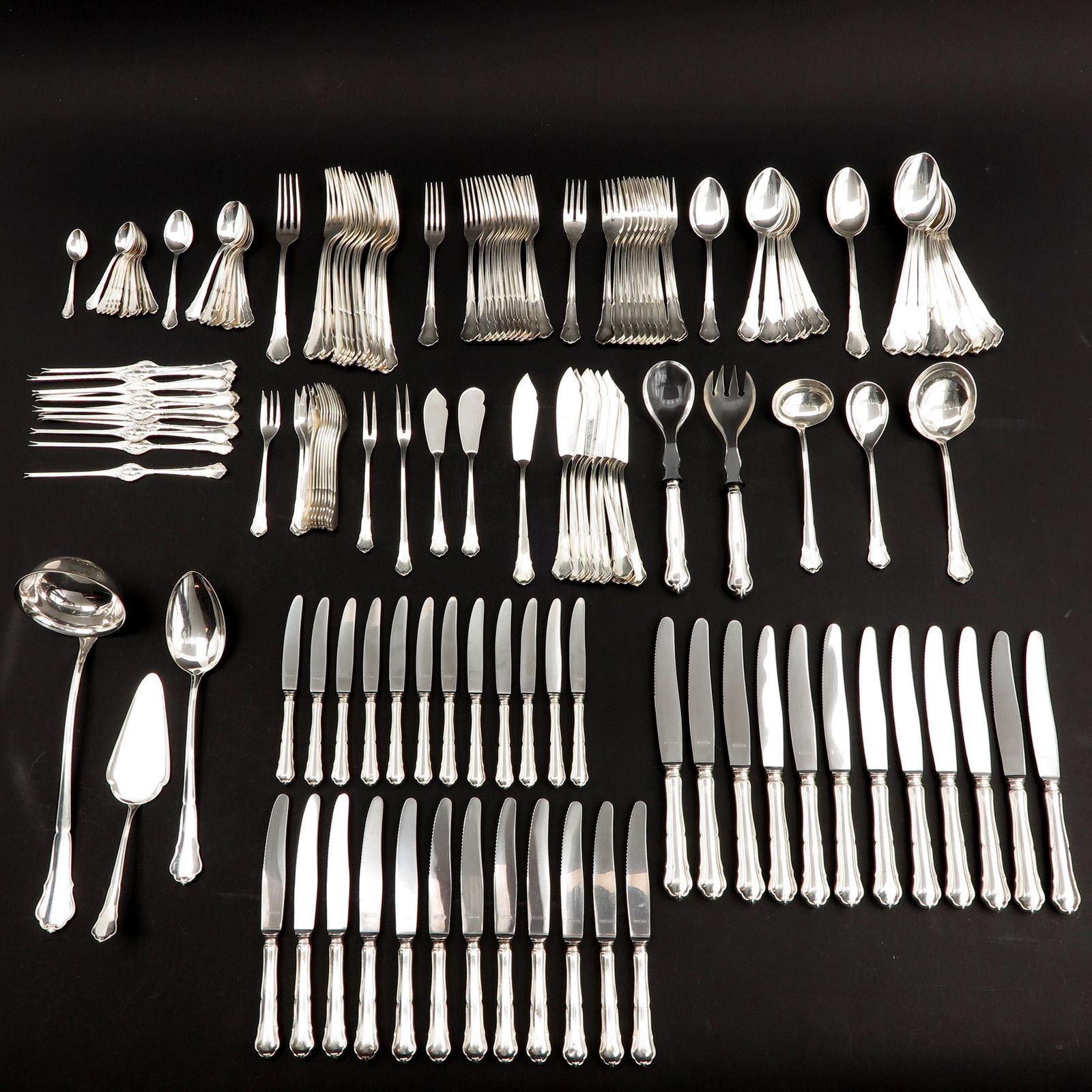 A Diverse Collection of Silver Cutlery (1 of 7)