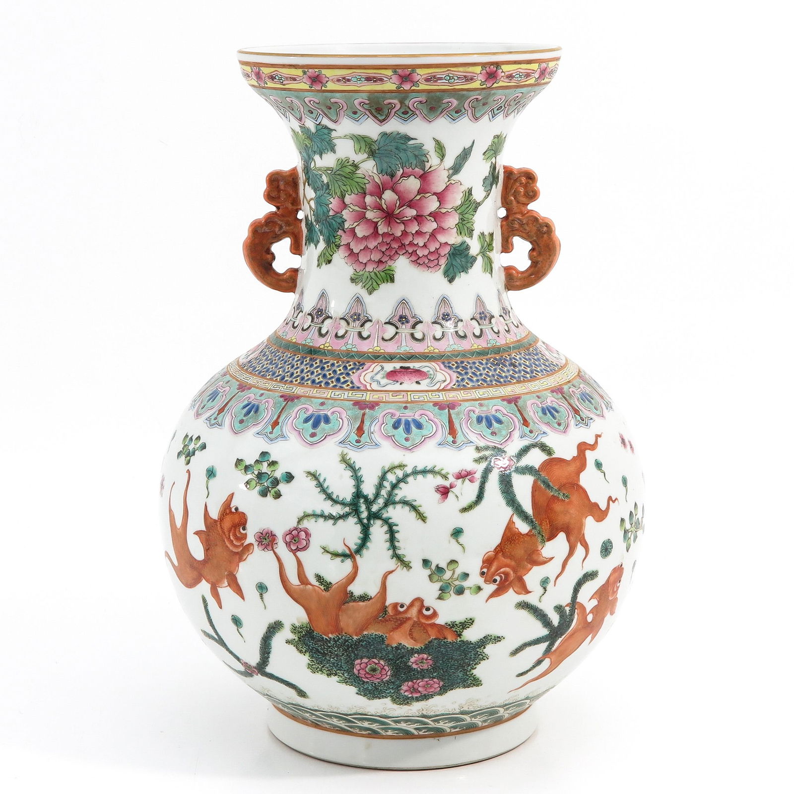 A Polychrome Decor Vase (1 of 9)