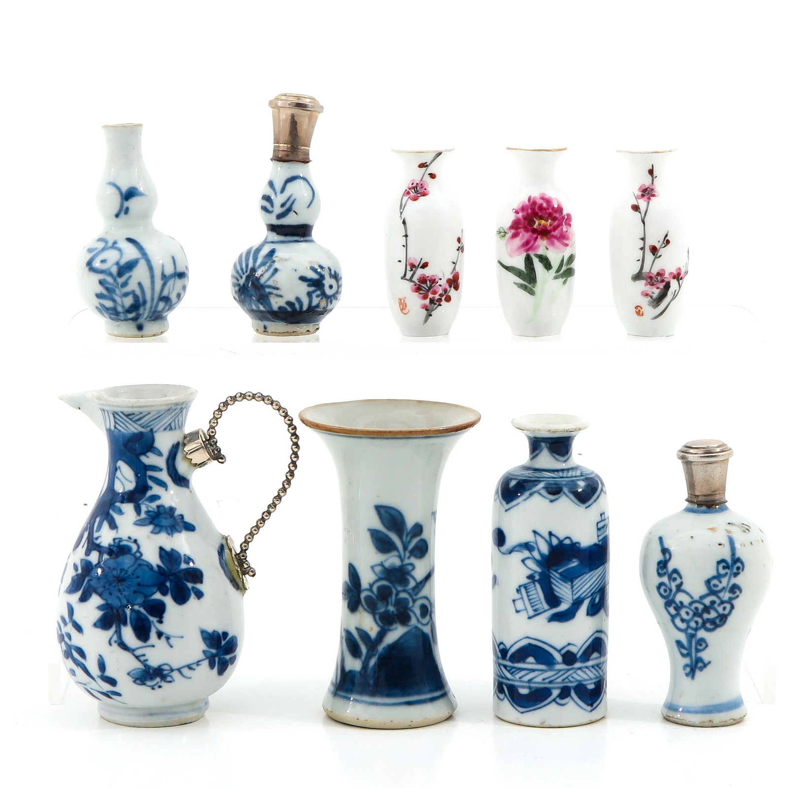 A Collection of 9 Miniature Vases (1 of 9)