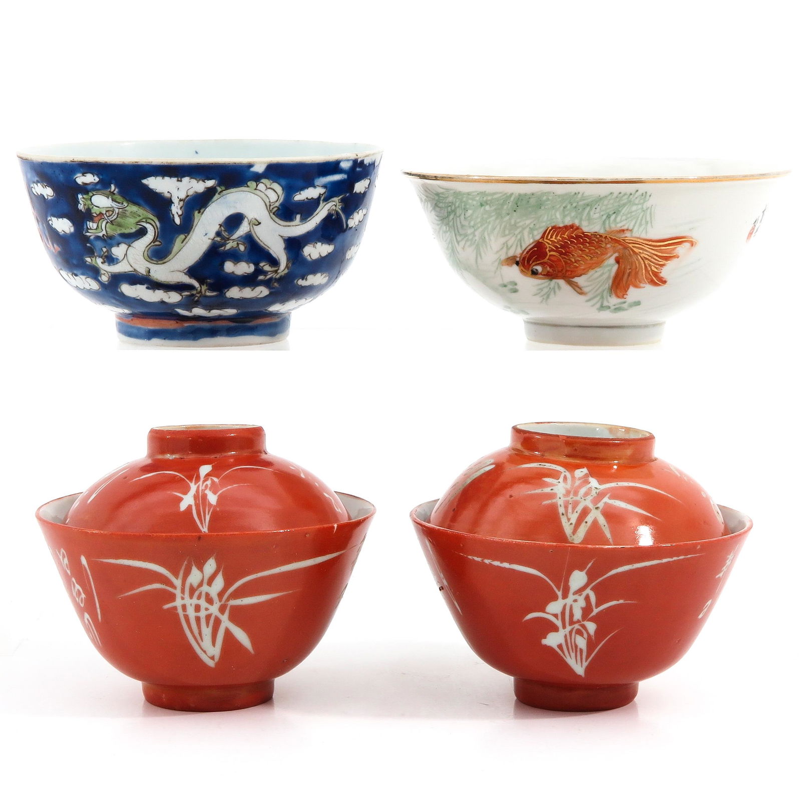 A Collection of 4 Small Bowls (1 of 10)