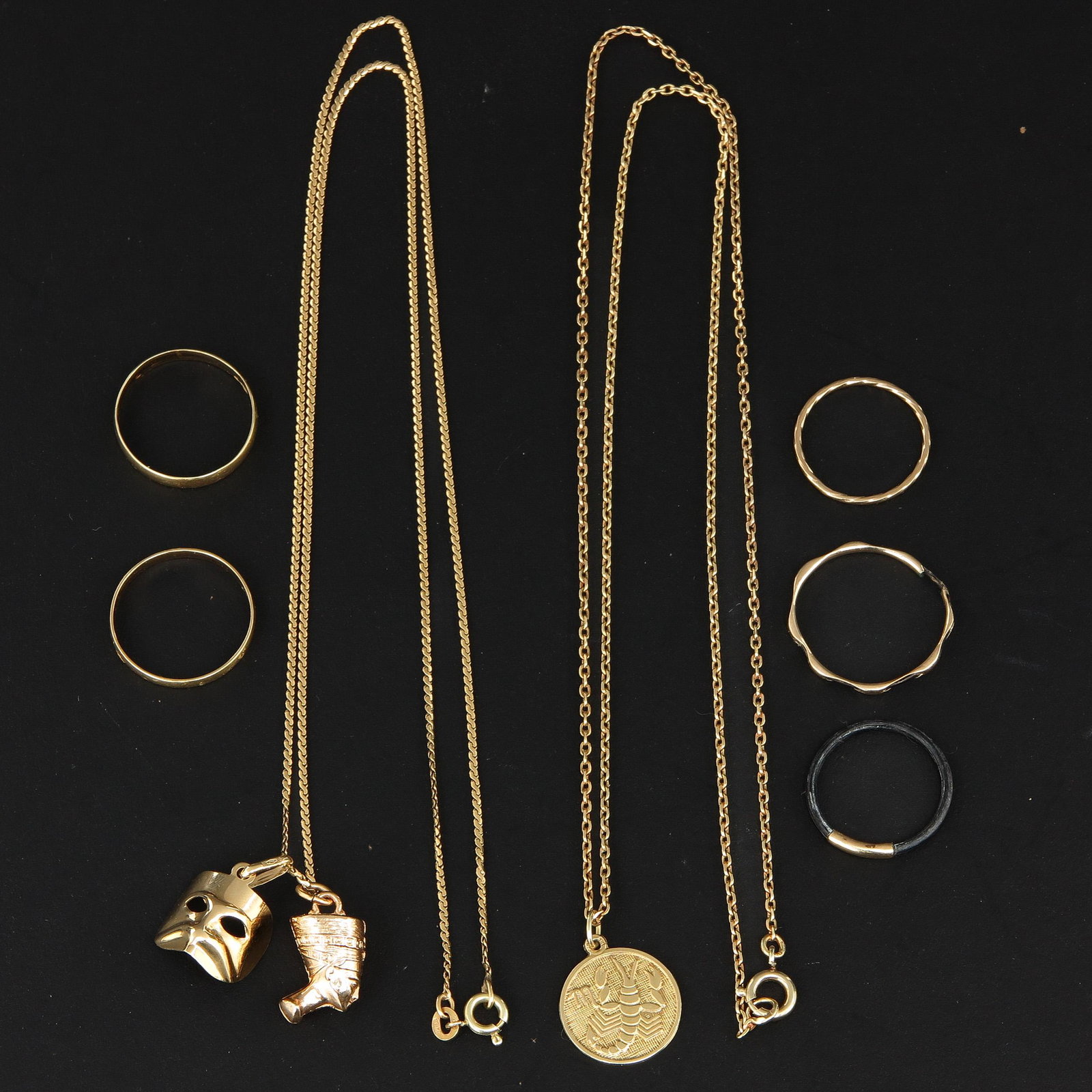 A Collection of Jewelry: Including 14KG.