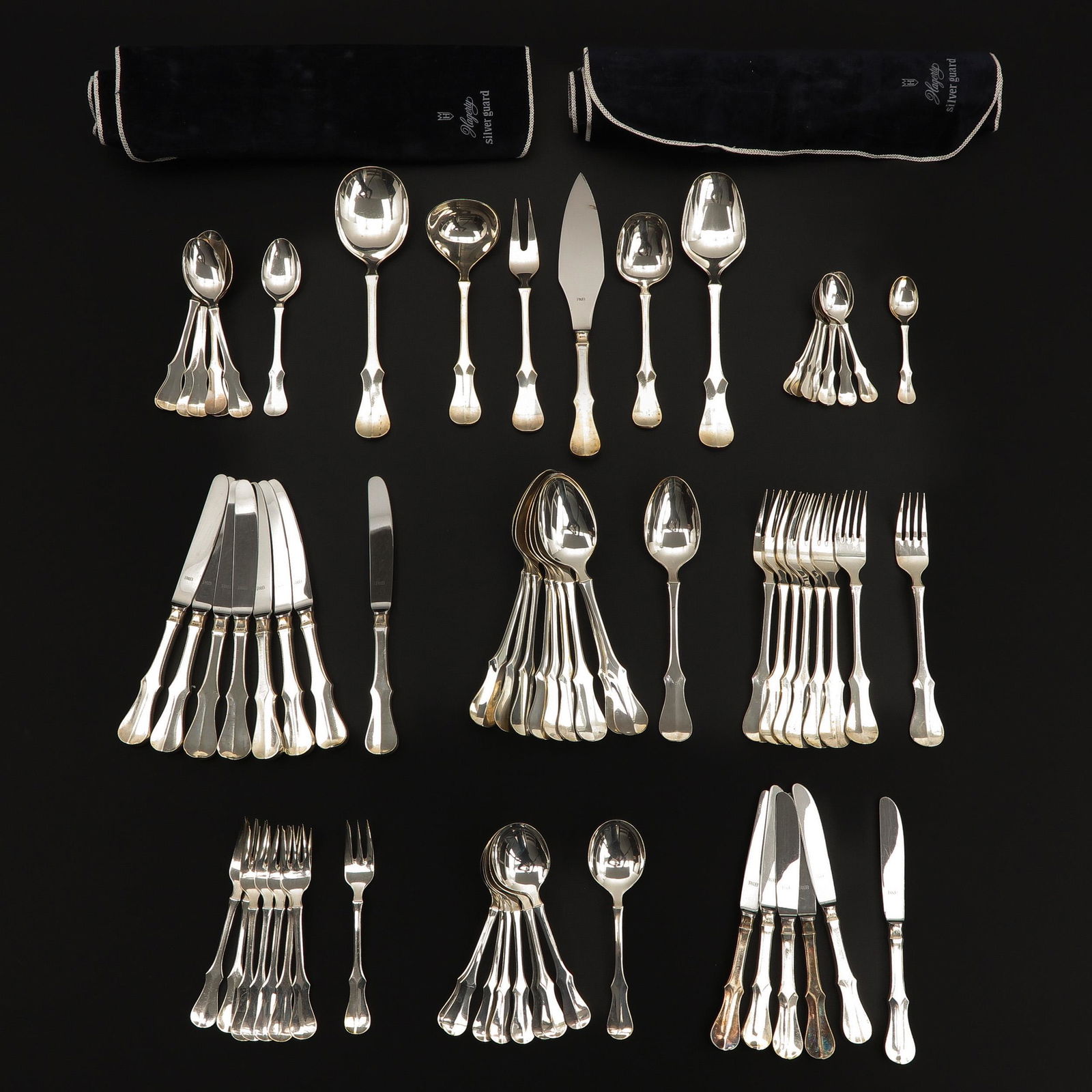 A 73 Piece Silver Cutlery Set (1 of 7)