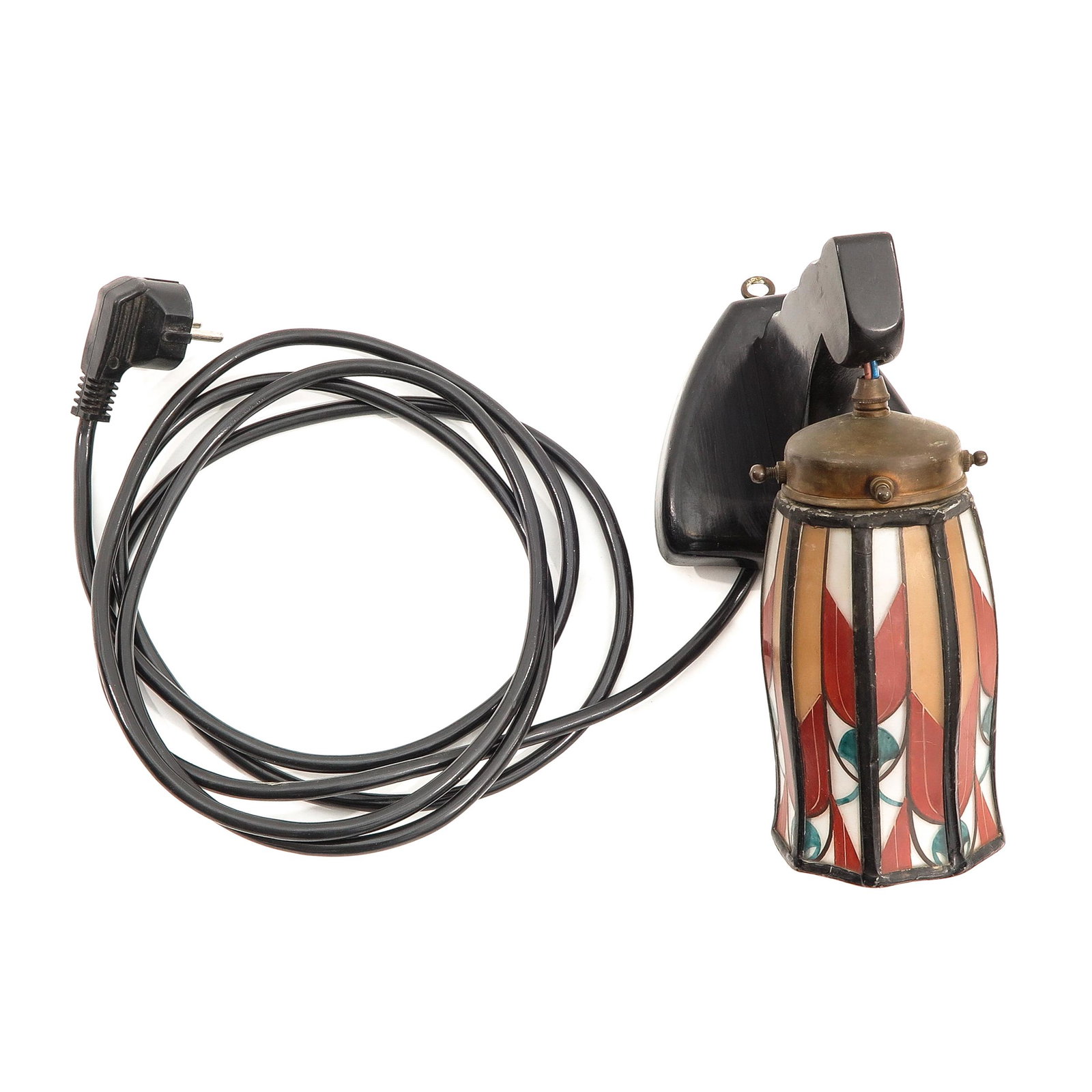 An Amsterdam School Sconce: 23 cm. tall.