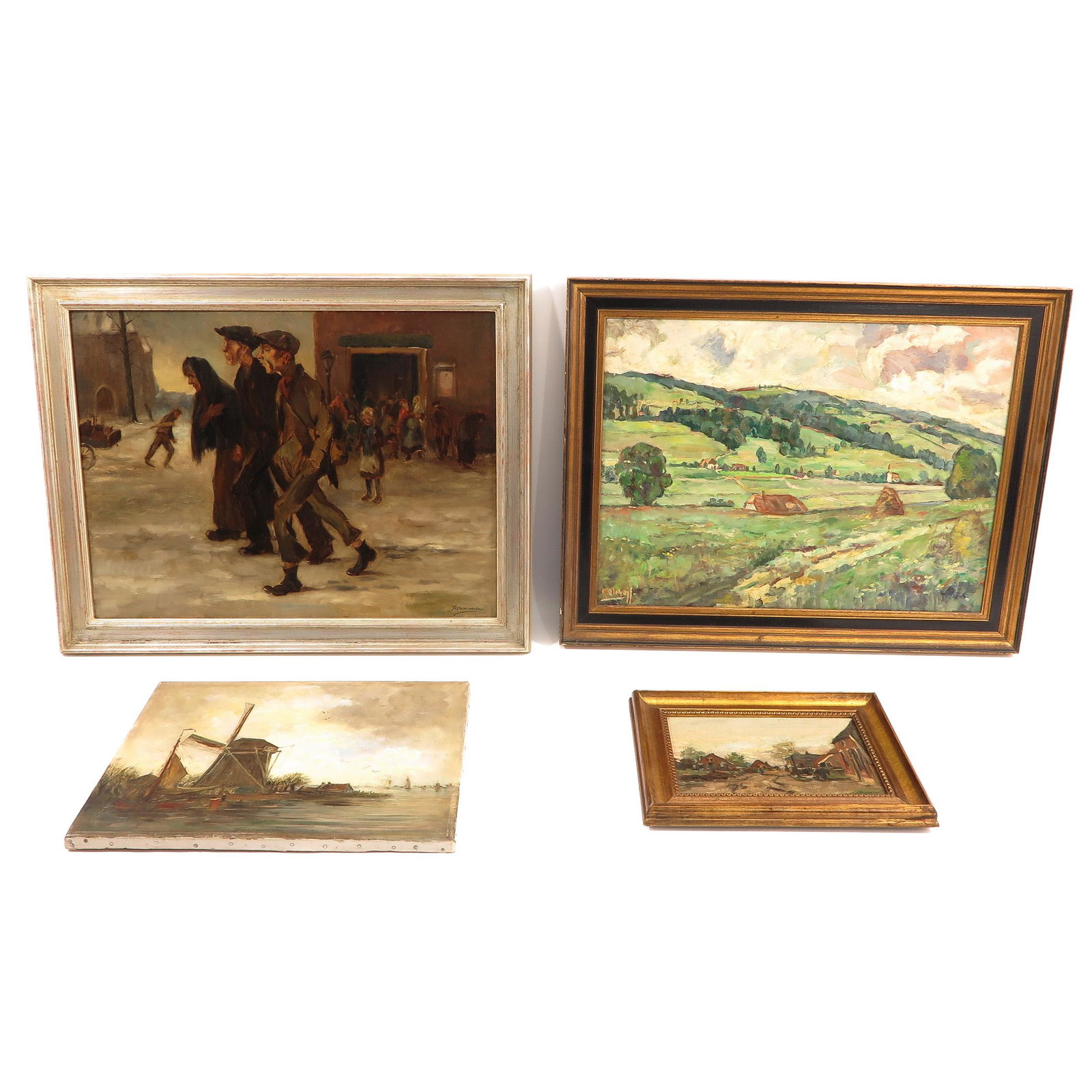 A Collection of 4 Paintings (1 of 10)