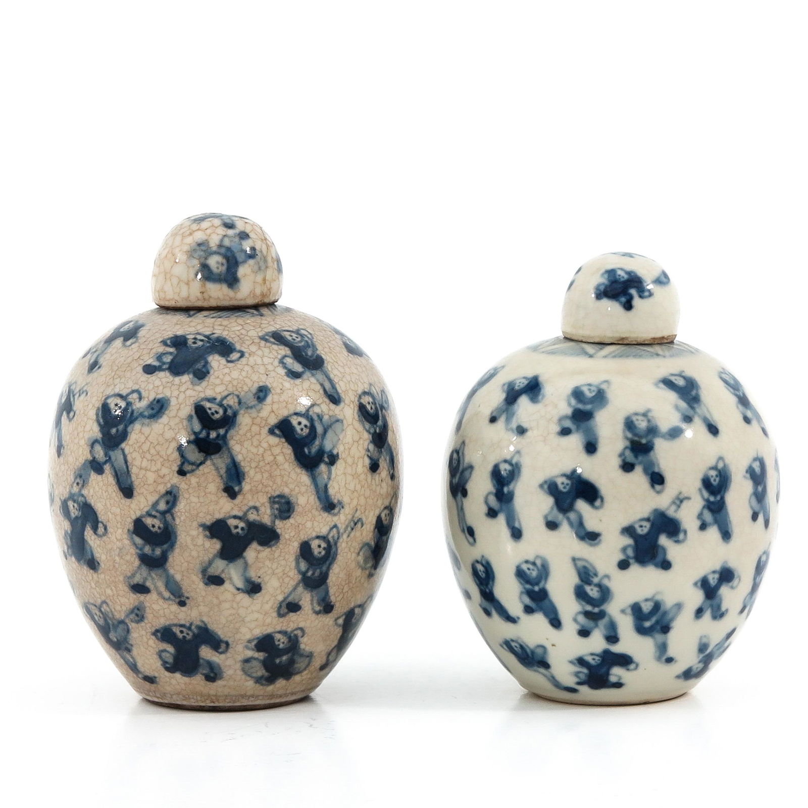 A Lot of 2 Miniature Ginger Jars (1 of 10)