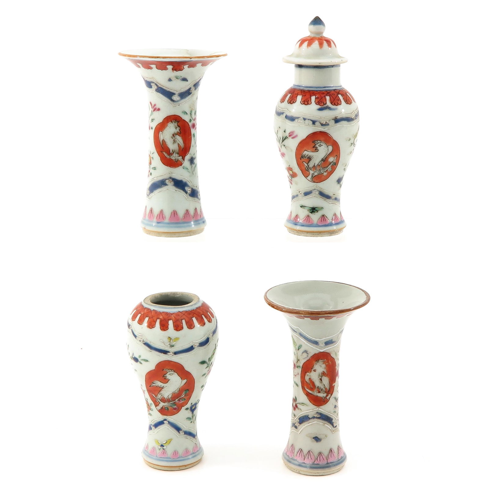 A 4 Piece Garniture Set (1 of 9)