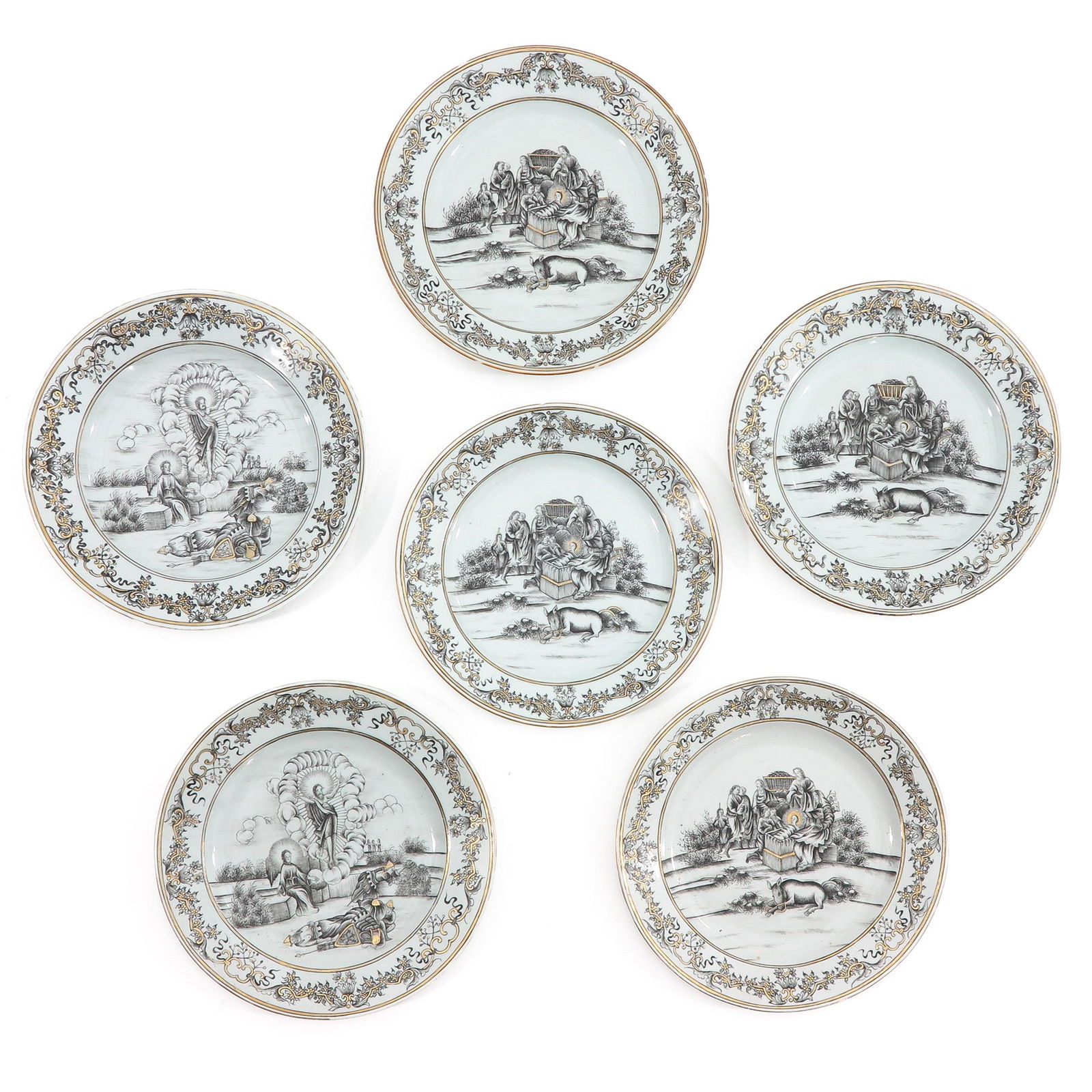 A Collection of 6 Plates (1 of 10)