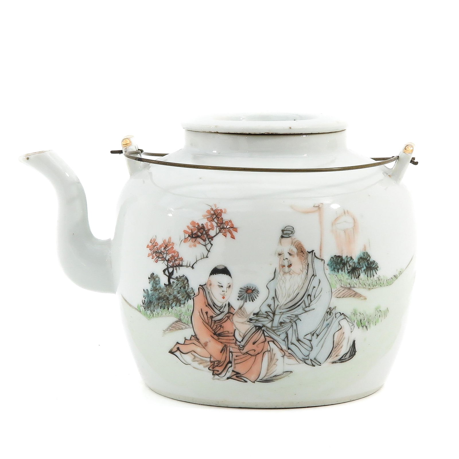 A Qianjiang Cai Decor Teapot (1 of 10)