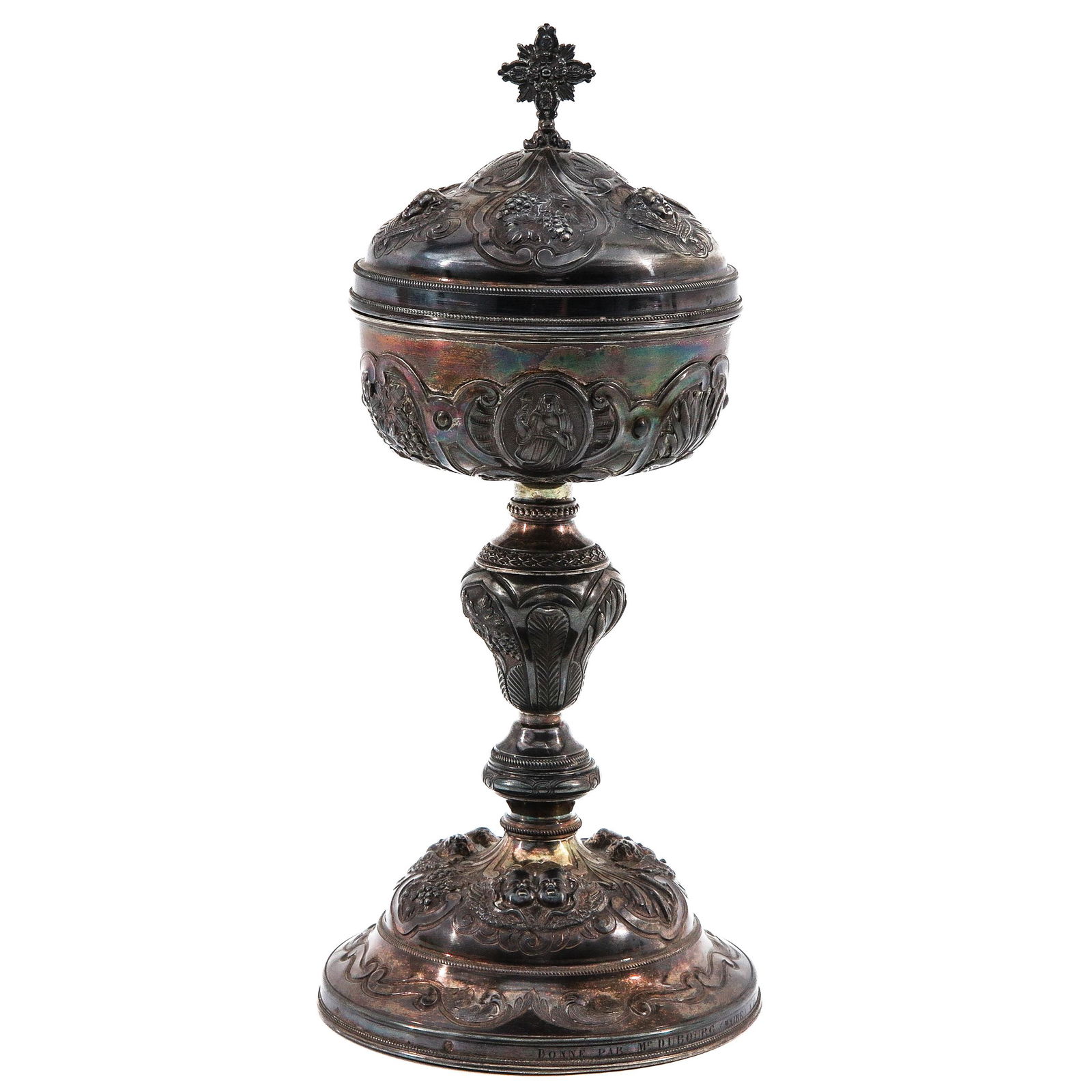 A 19th Century French Silver Ciborium (1 of 10)