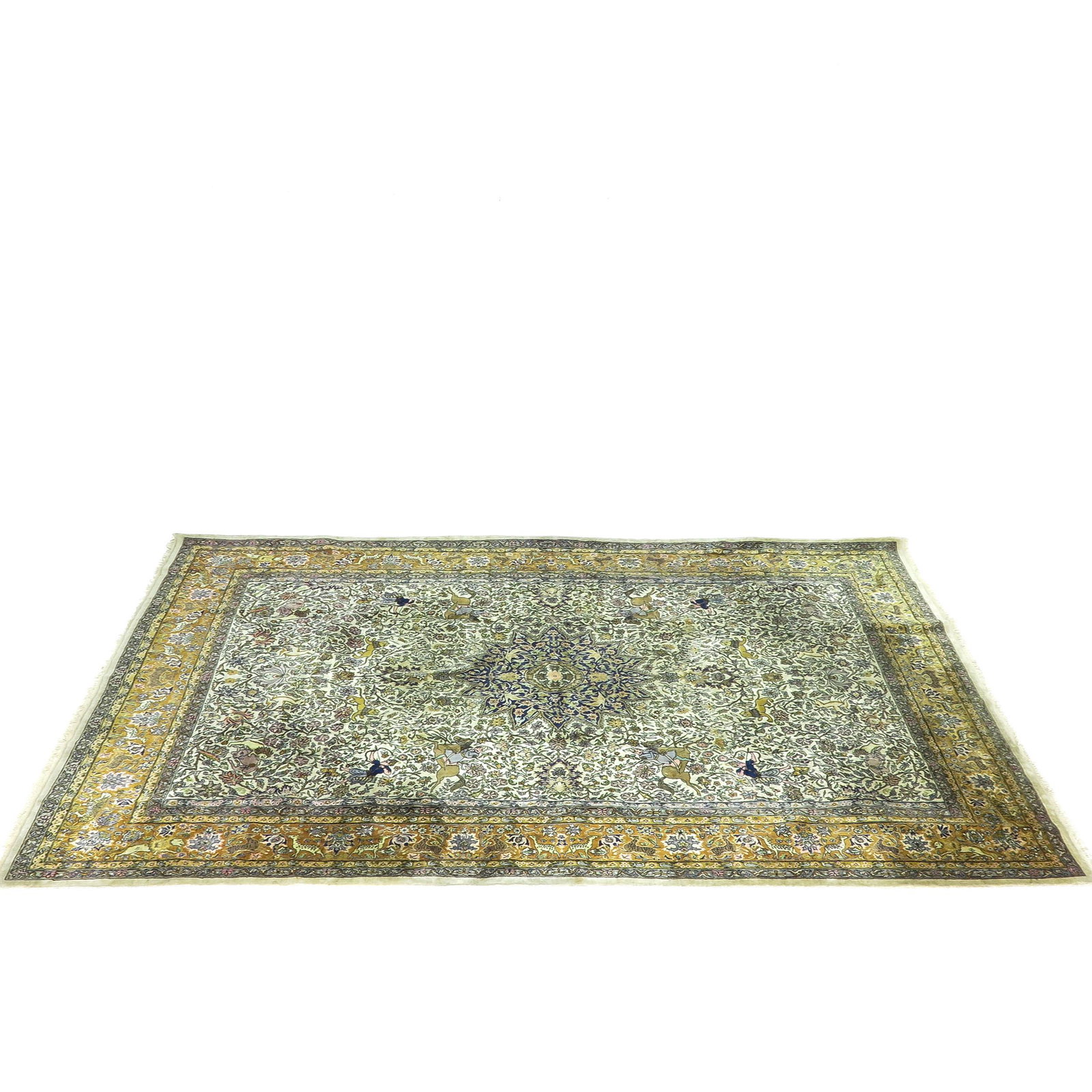 A Wool Carpet: 410 x 275 cm.