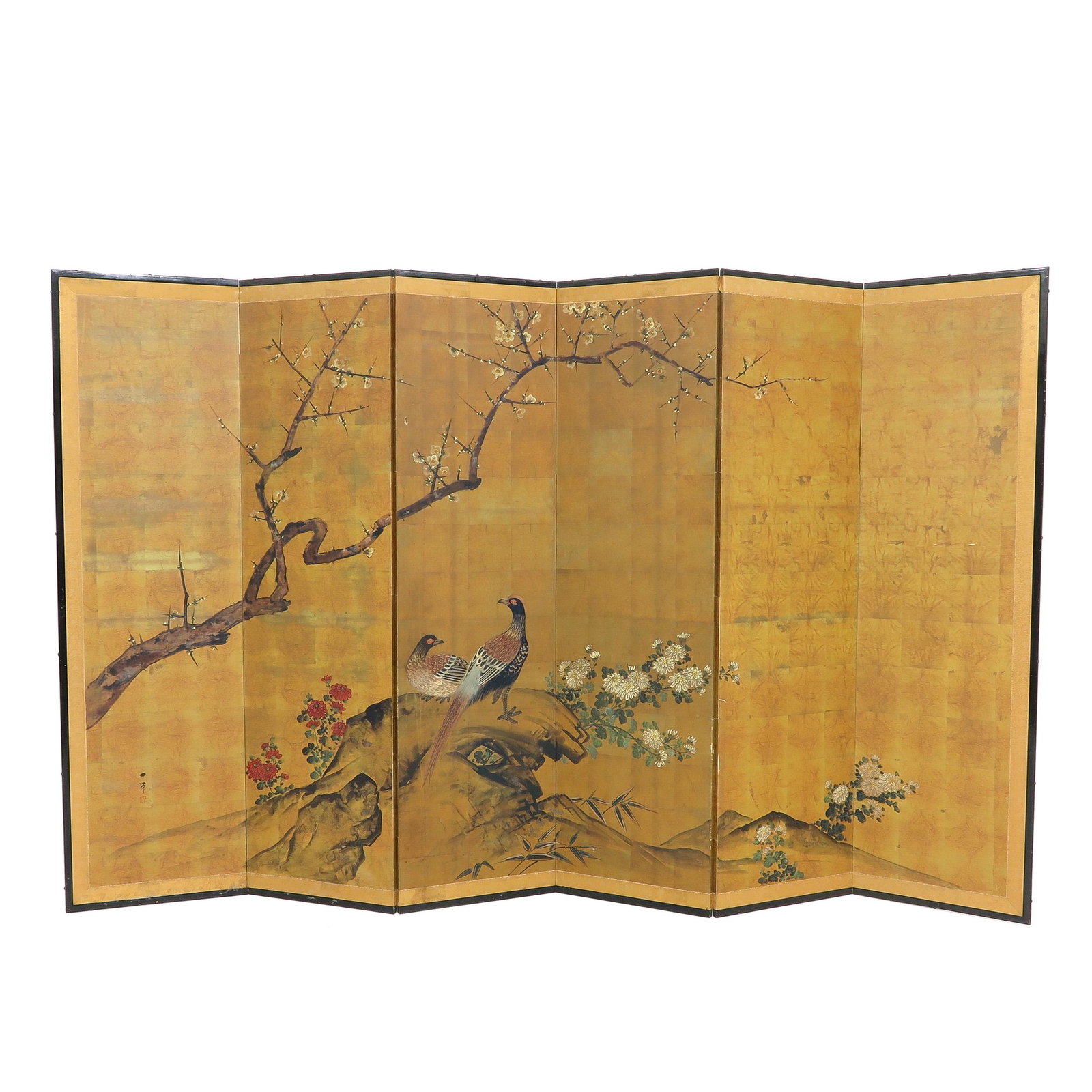 A Japanese Room Divider: Edo Period, 175 x 250 cm.
