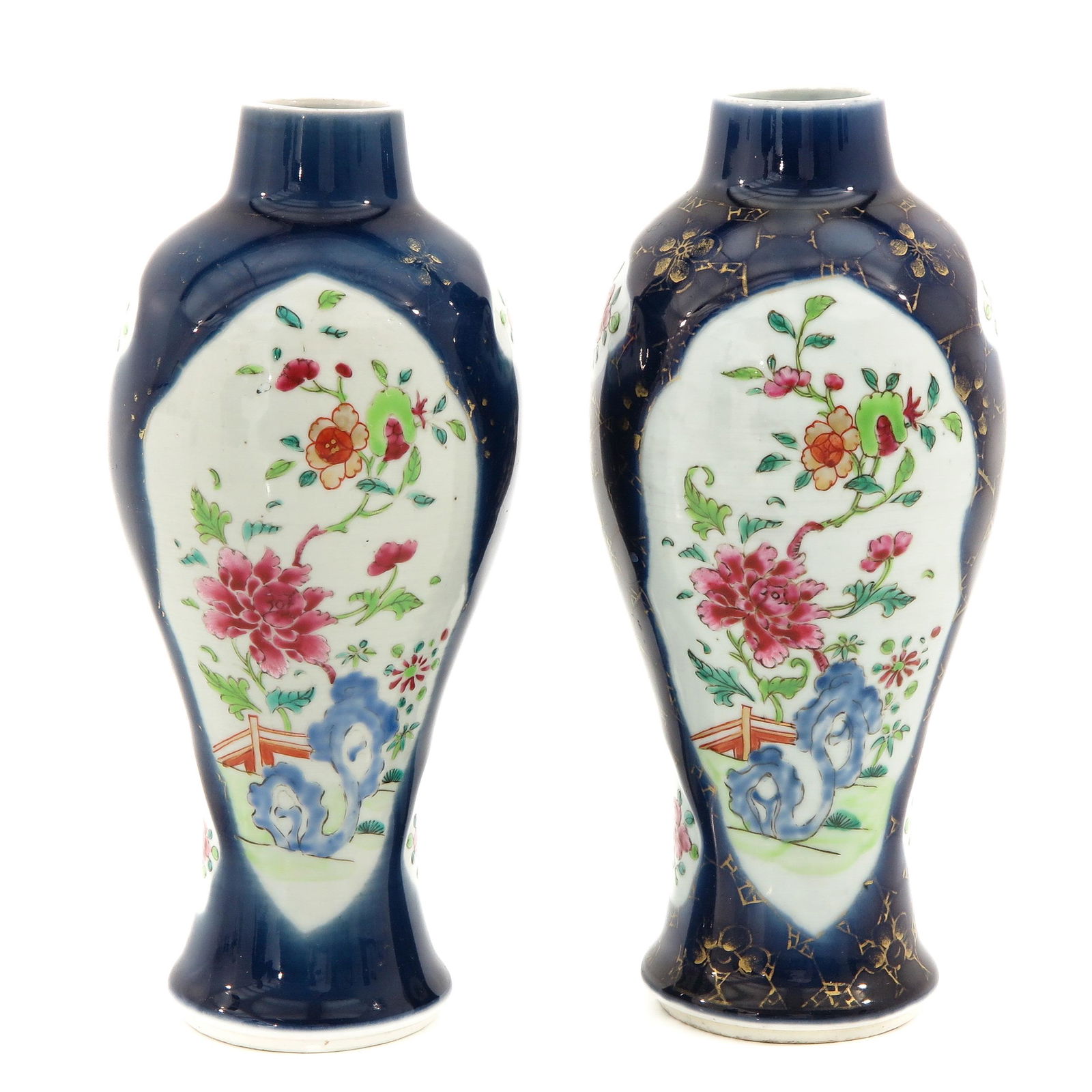 A Pair of Powder Blue Vases (1 of 9)